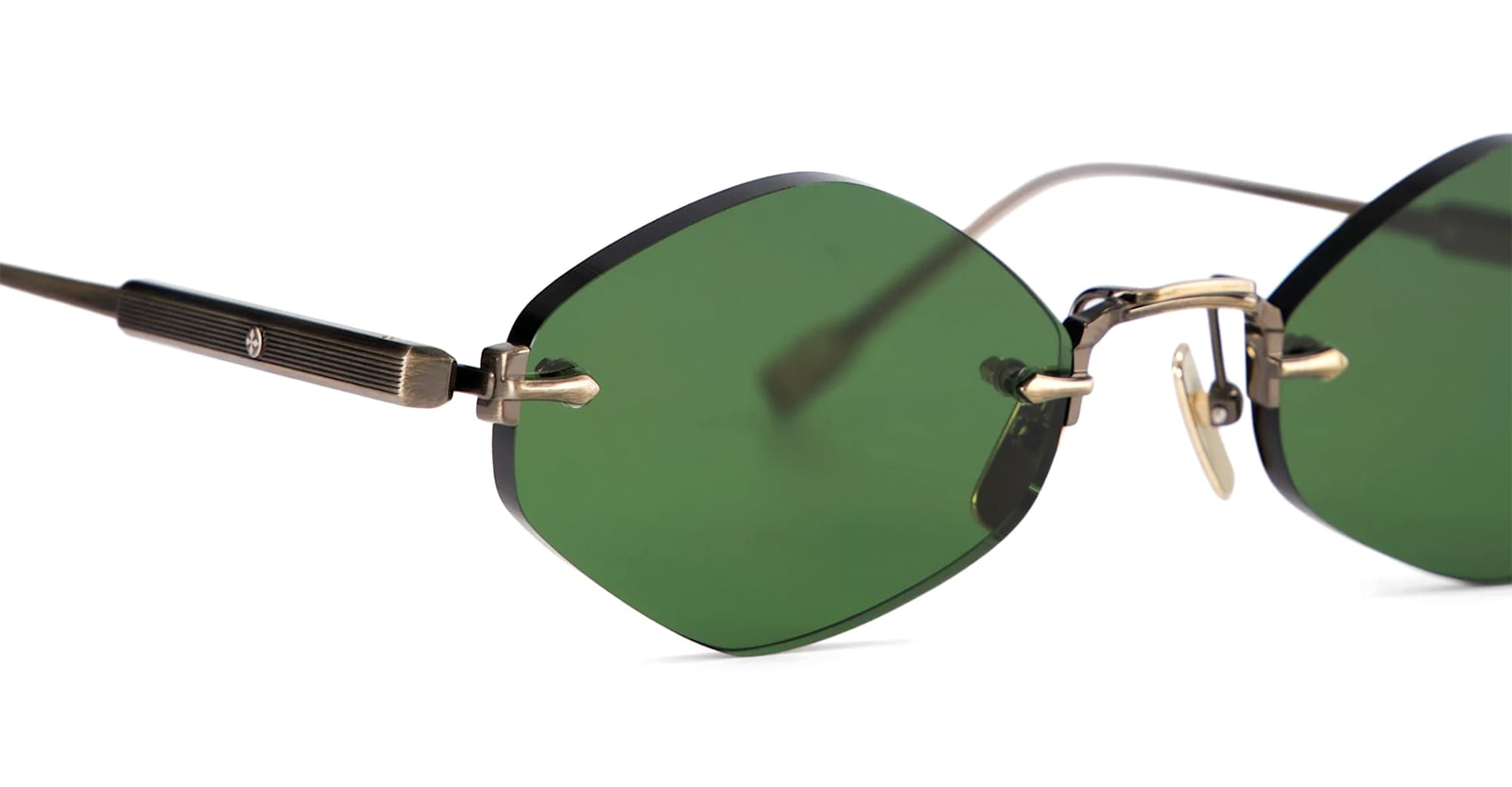 Sato Sunglasses In Antique Gold