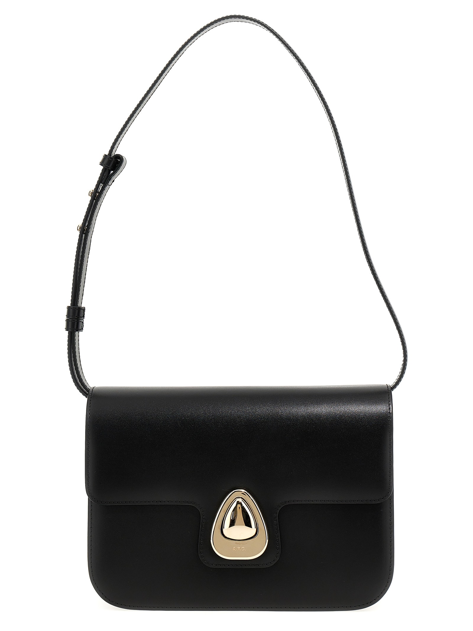 Shop Apc Astra Crossbody Bag In Black