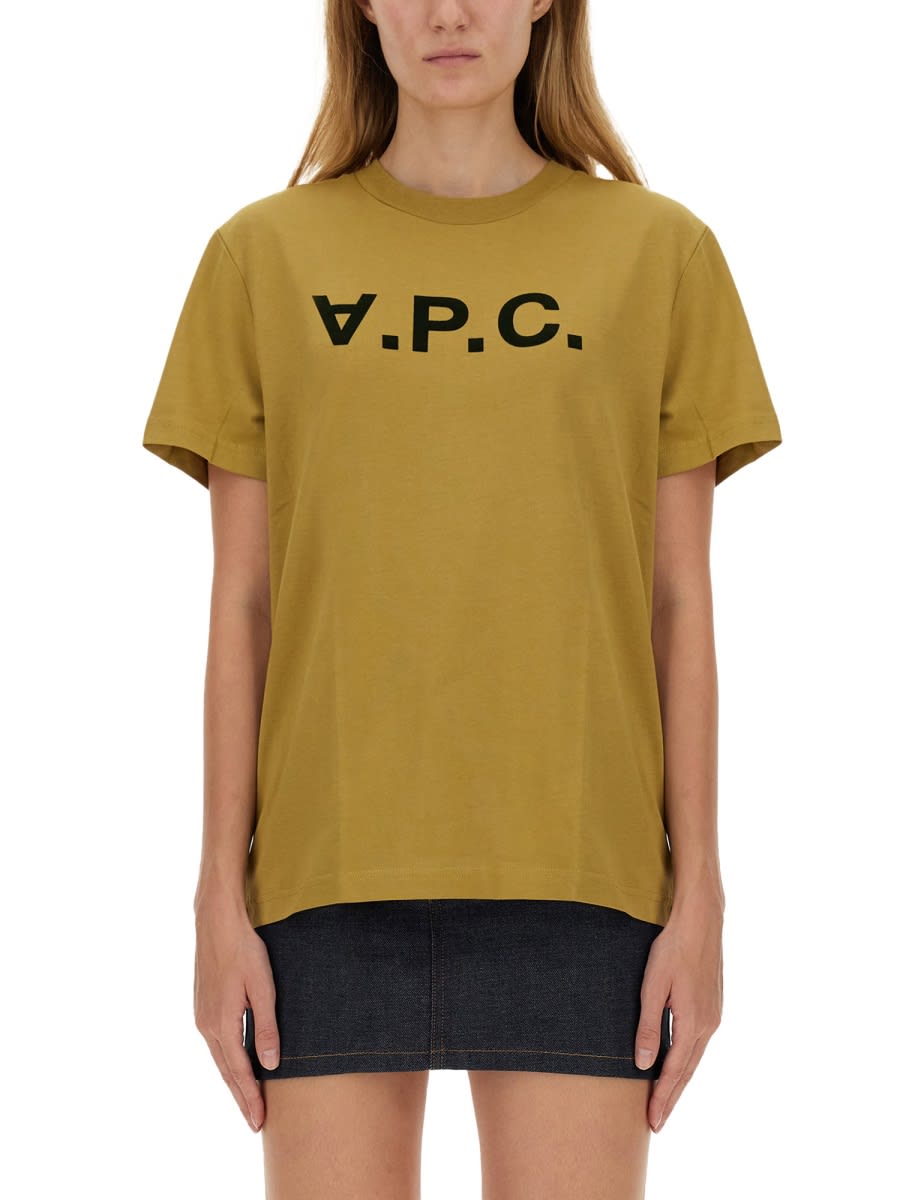 T-shirt With Logo A. P.C.