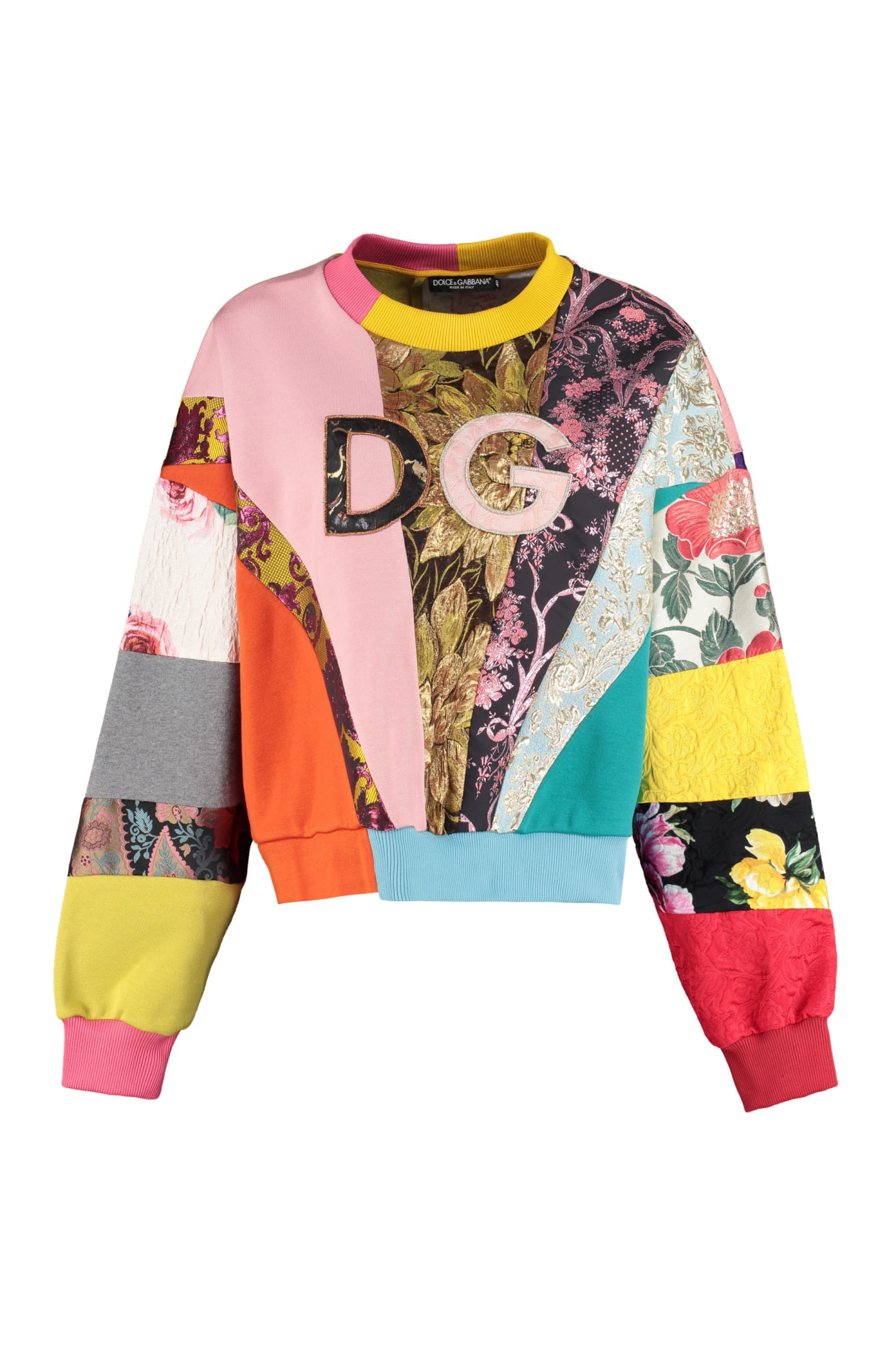 Dolce & Gabbana Embroidered Logo Crew-neck Sweatshirt