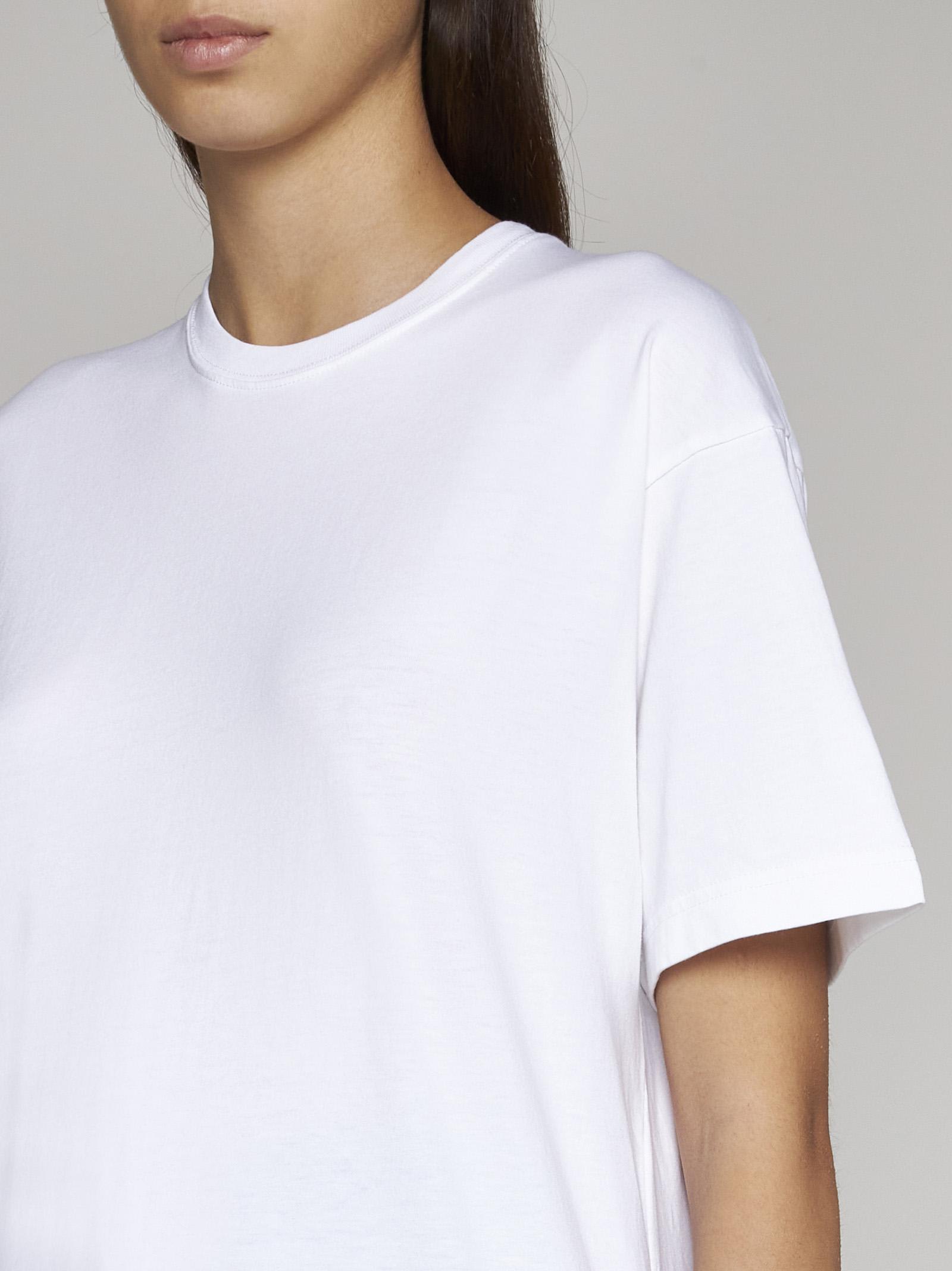 Shop Totême Cotton T-shirt In White
