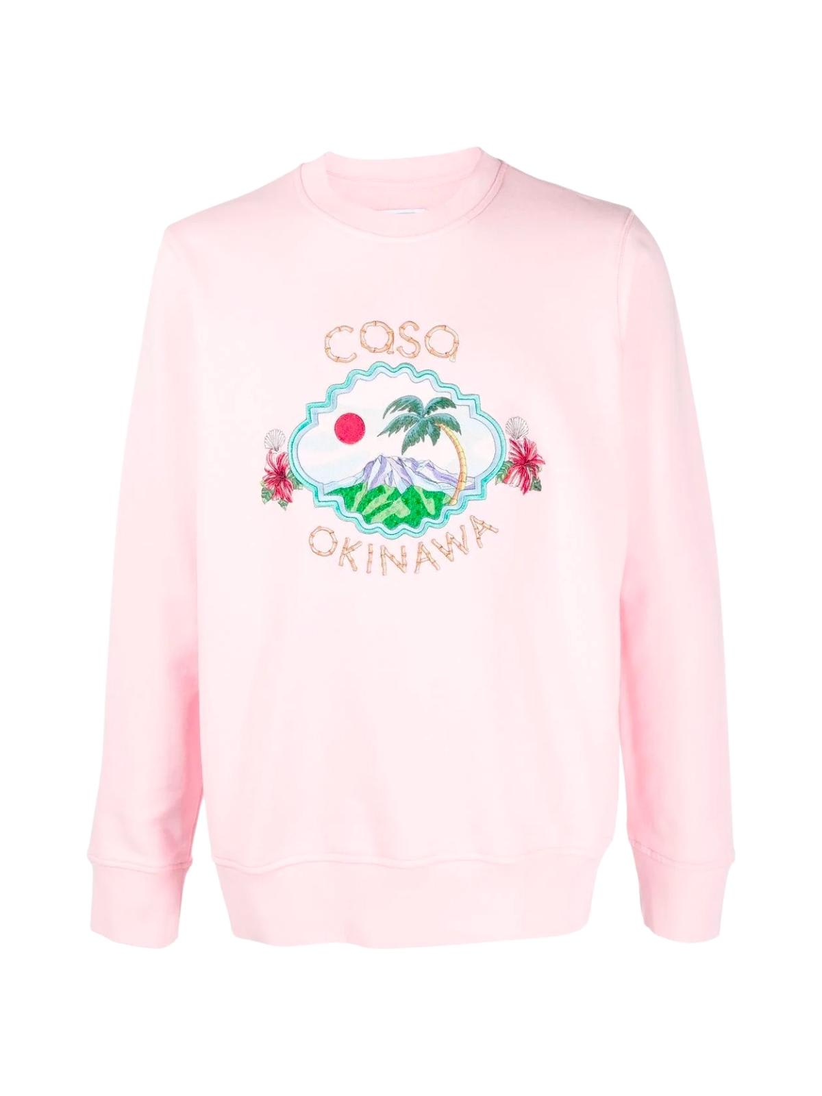 Casablanca Okinawa Embroidered Sweatshirt