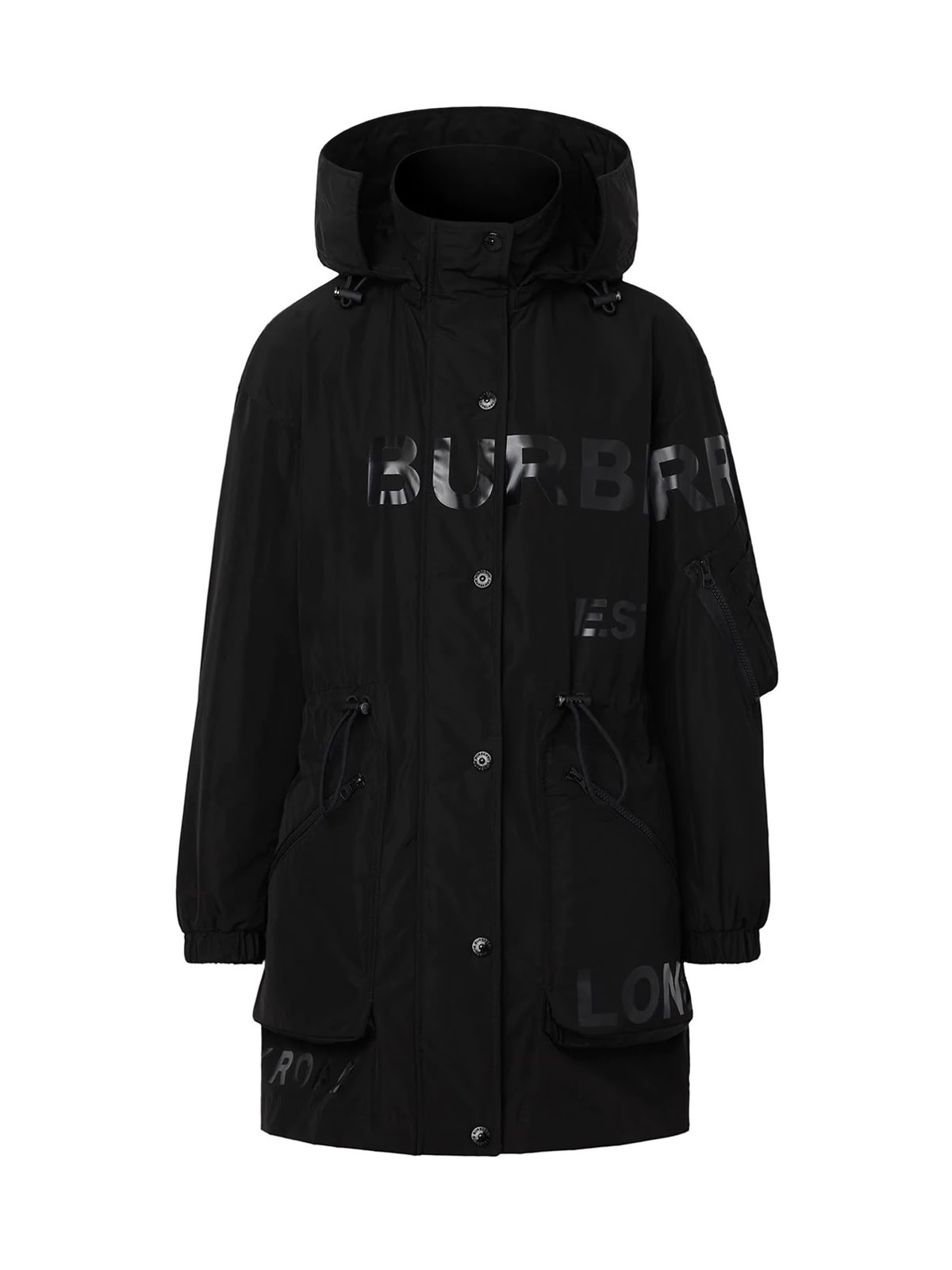 Burberry Dartmouth Trench In Black