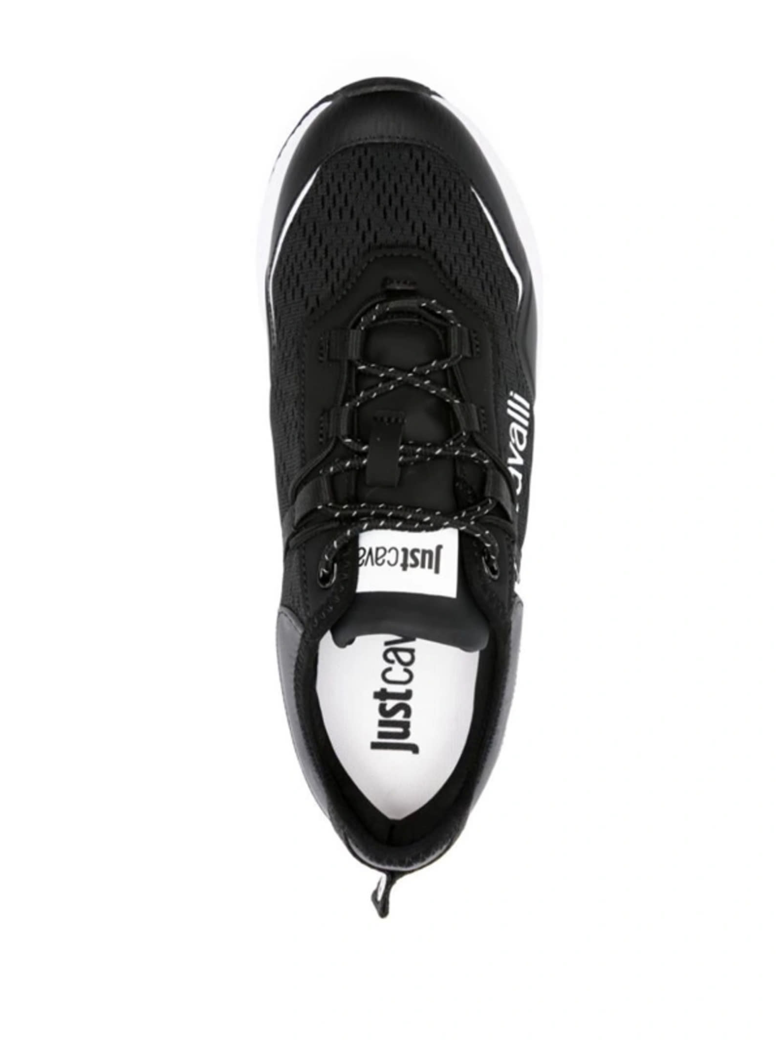 Shop Just Cavalli Sneakers In Black