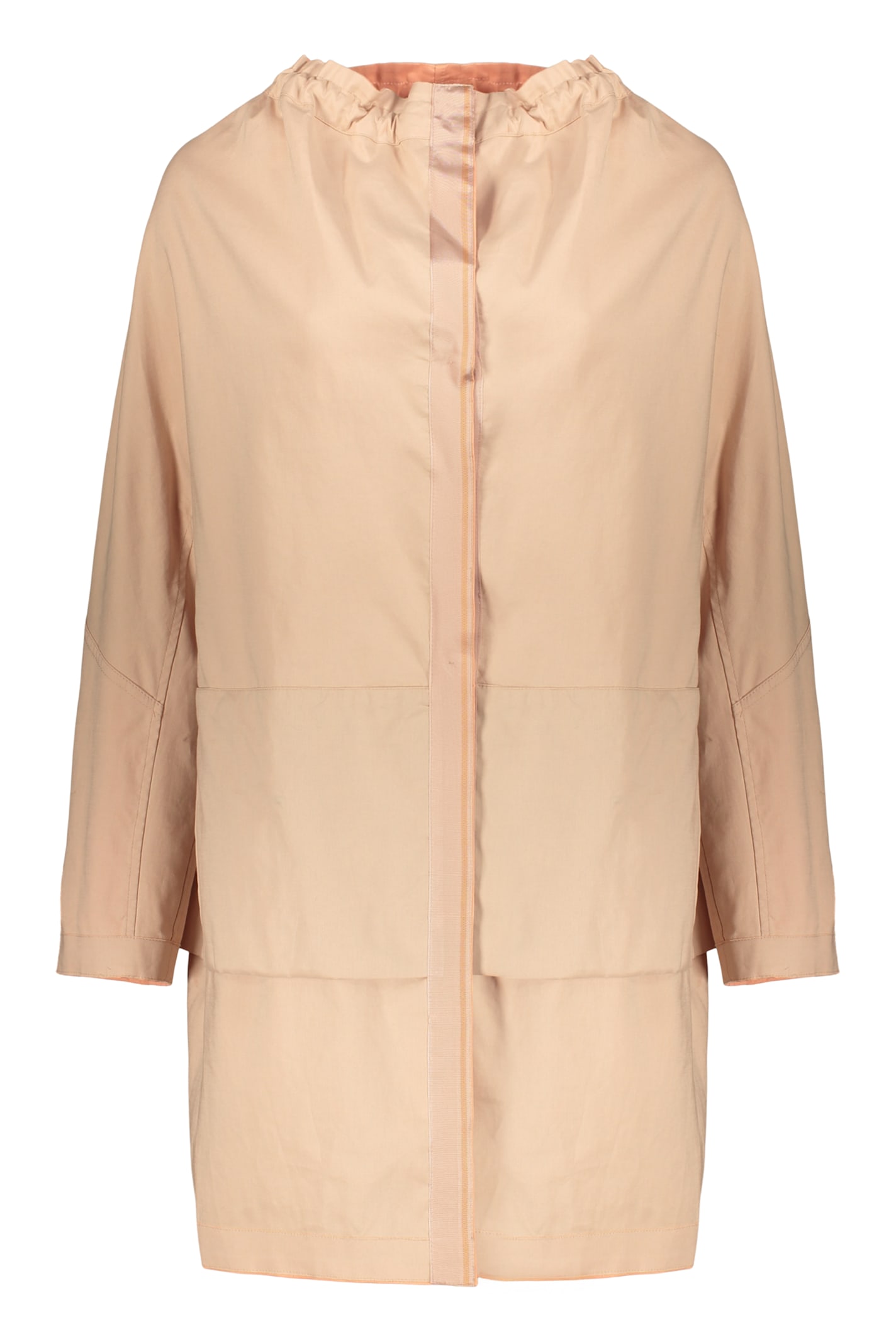 Moorer Button-front Cotton Jacket