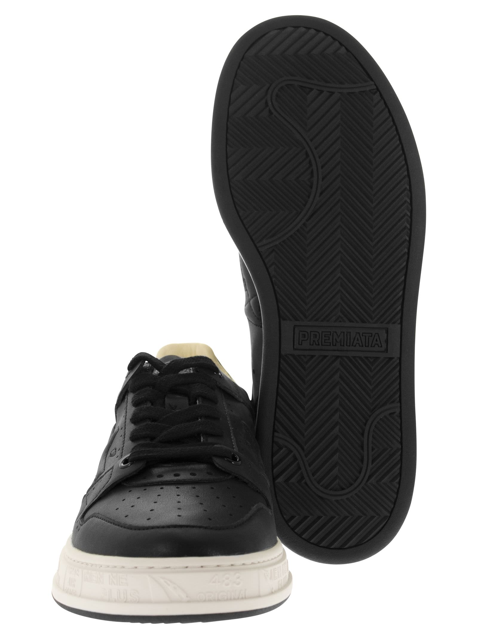 Shop Premiata Quinn 5999 - Sneakers In Nero