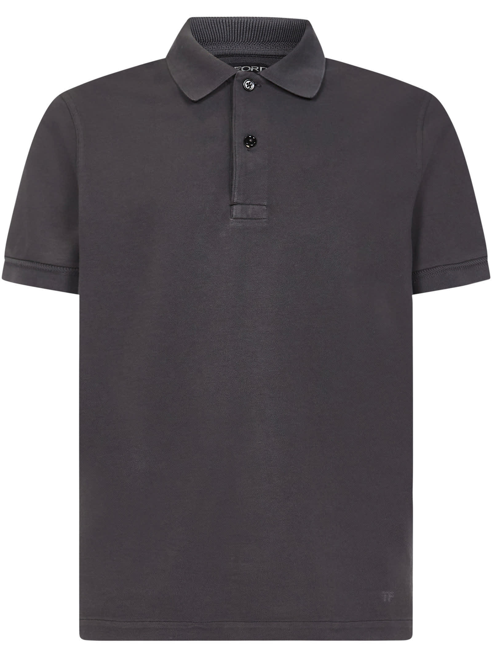 Tom Ford Polo Shirt In Grey | ModeSens