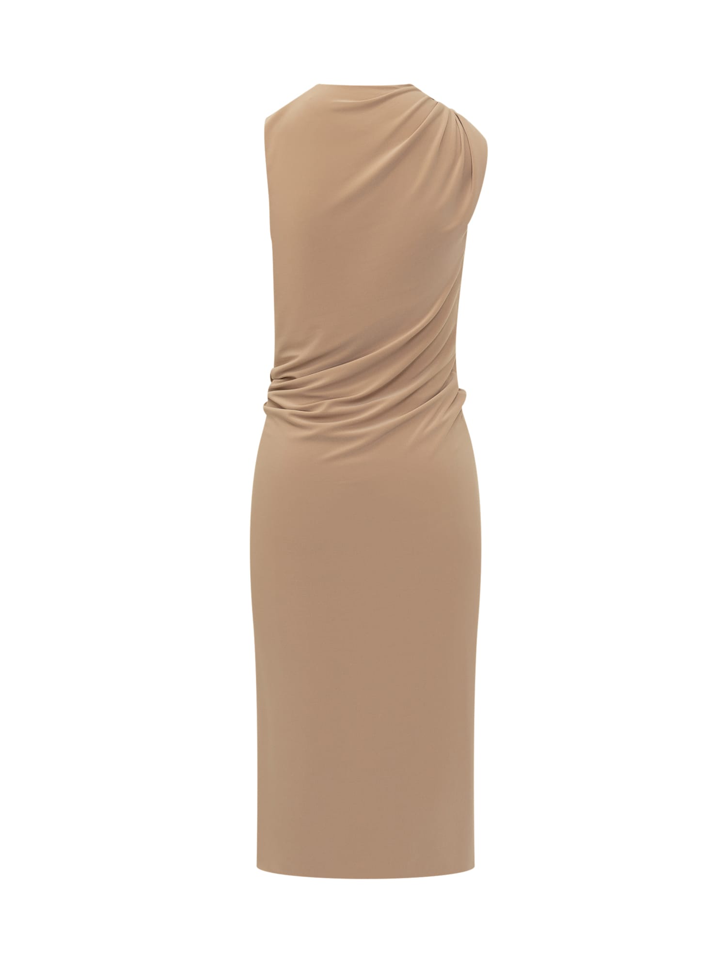 Shop Sportmax Nuble Dress In Beige