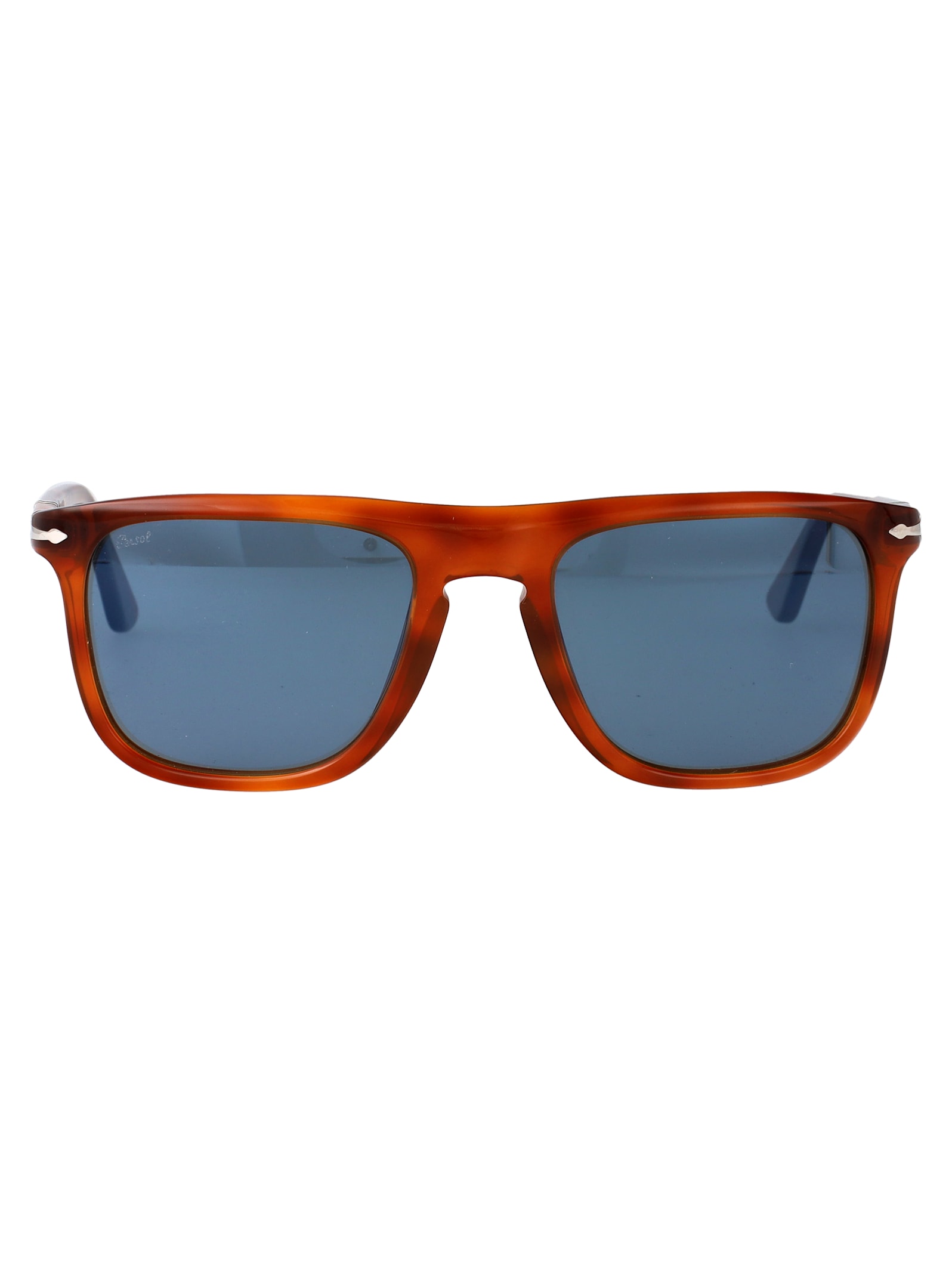 Persol Terra Di Siena Acetate Sunglasses In Brown
