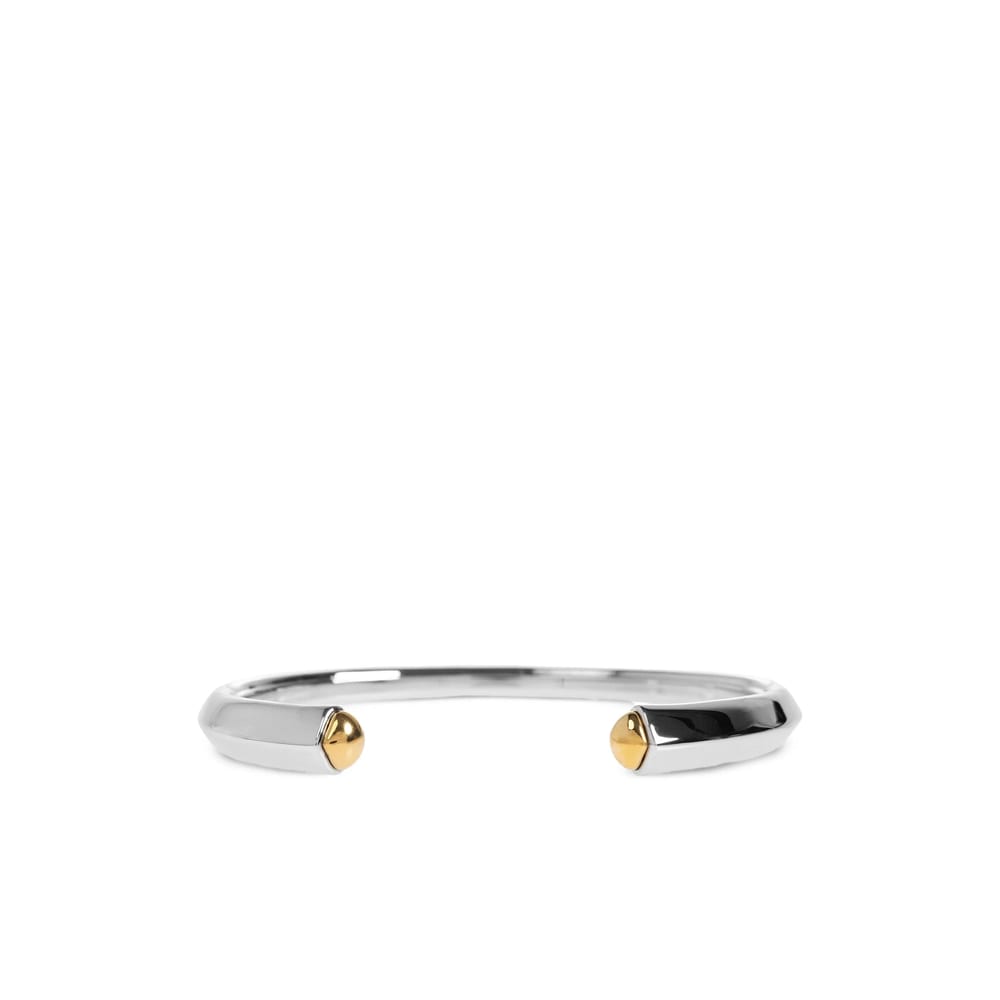 Kate Spade Polished Cuff Bracelet In Metallic