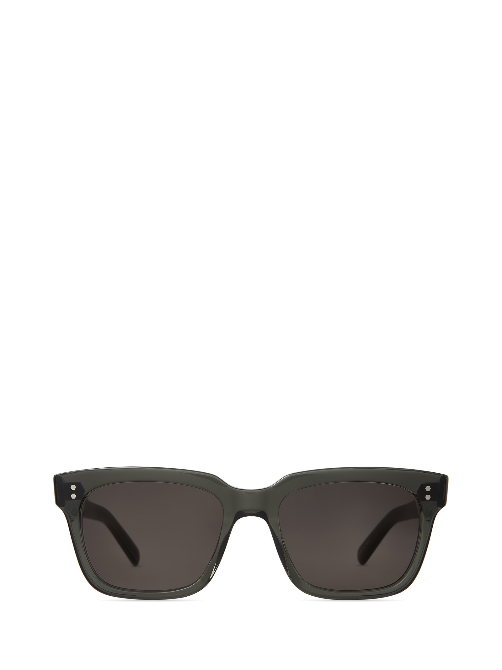 Shop Mr Leight Arnie S Grey Sage-platinum Sunglasses