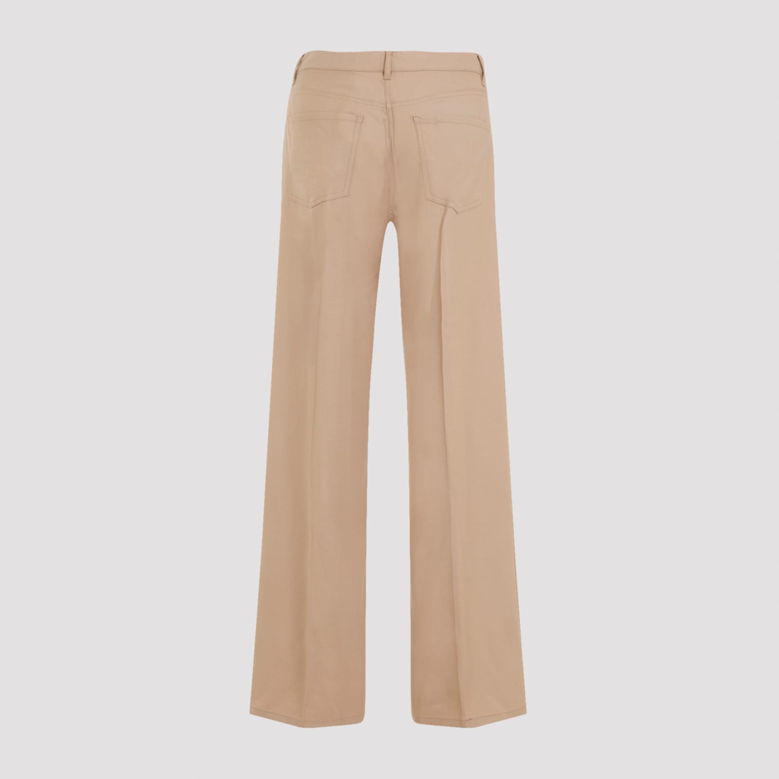 Theory New Camel Brown Wool Pants In New Camel
