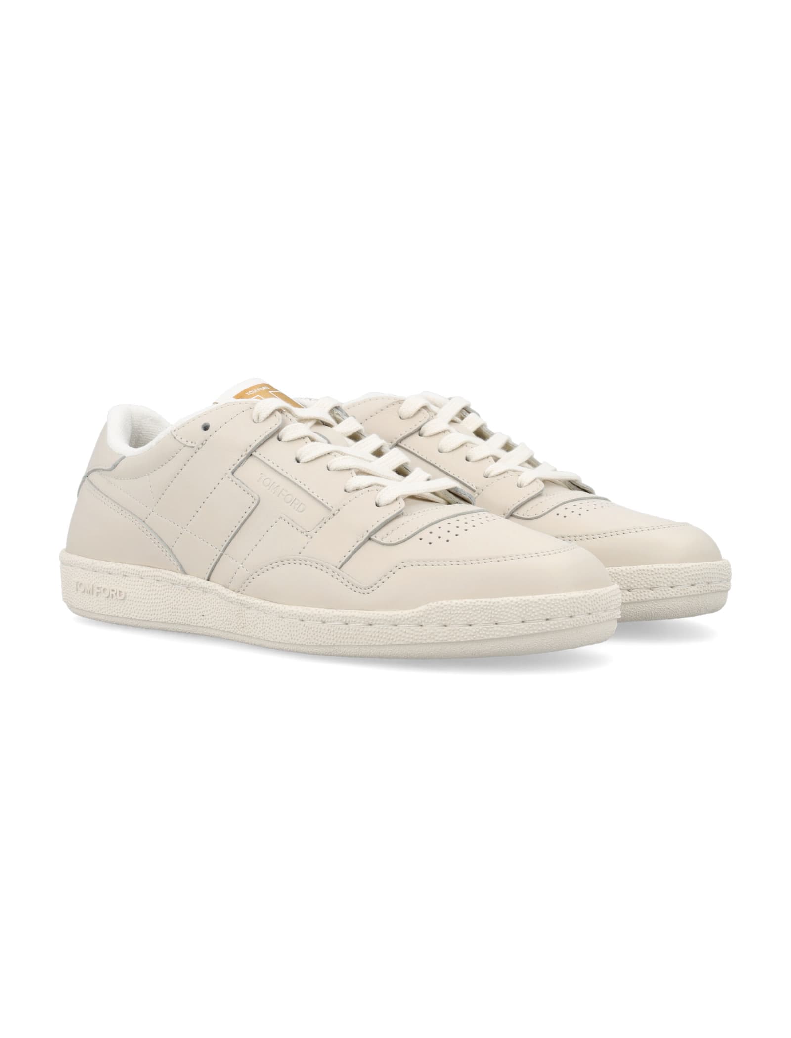 Shop Tom Ford Jake Sneaker In Marble Ivory