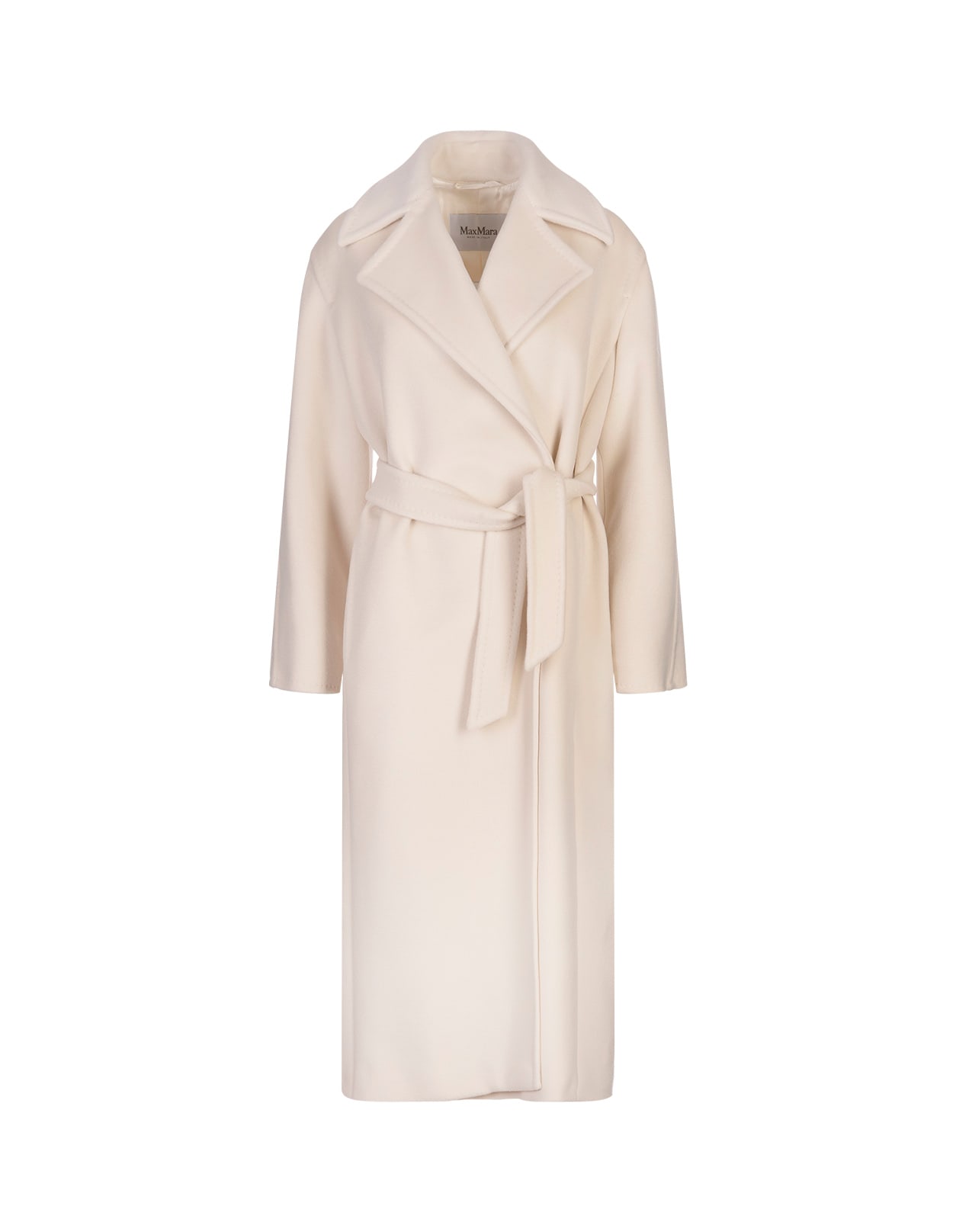 Shop Max Mara White Fragore Coat