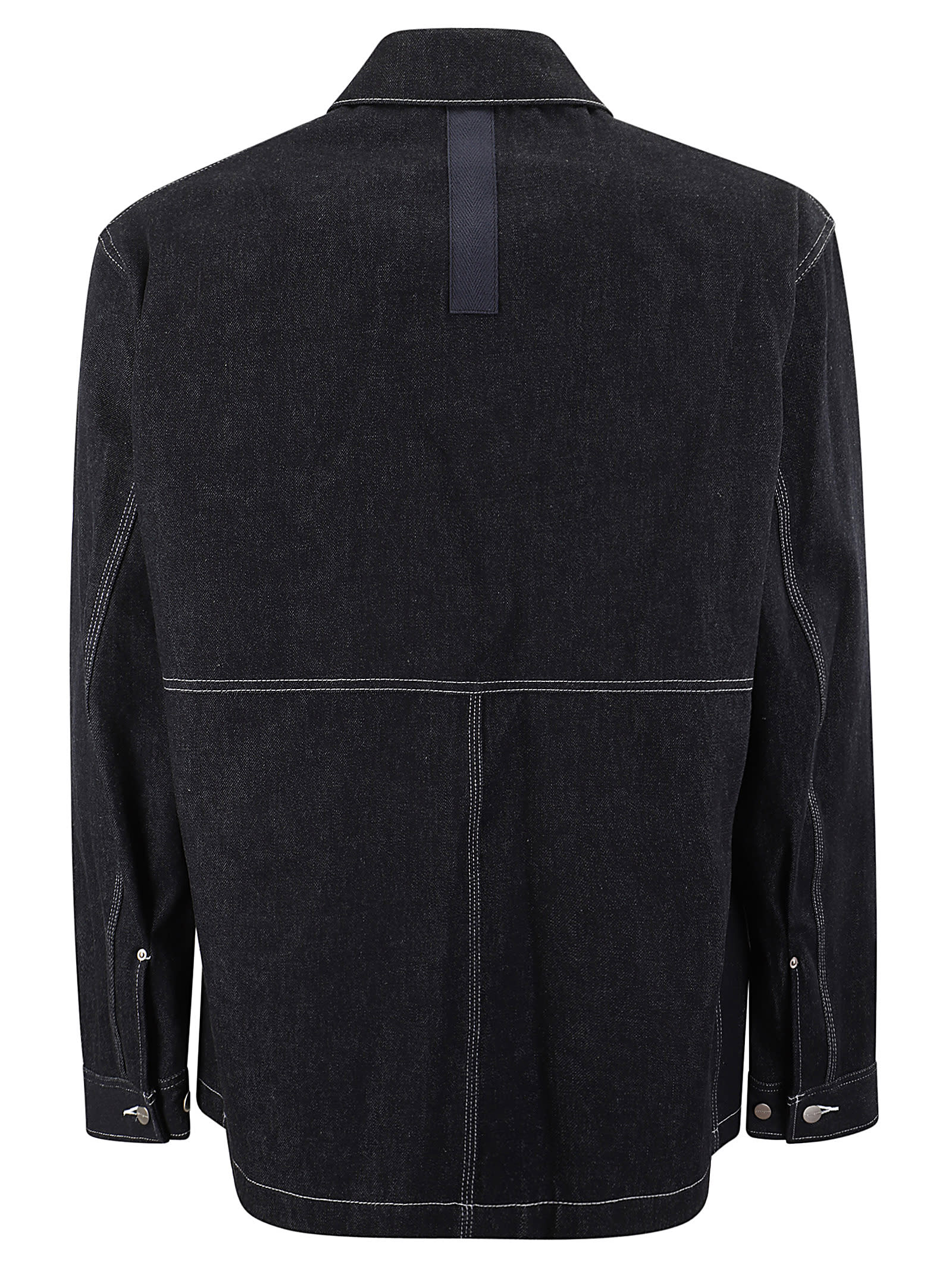 Shop Junya Watanabe Mens Jacket In Indigo