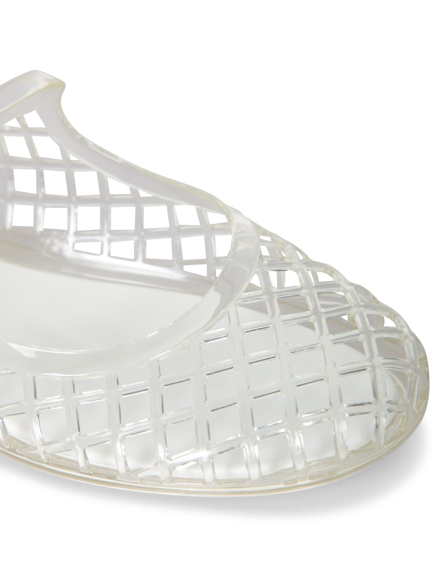 Tory Burch Silver Mary Jane Slide Sandals