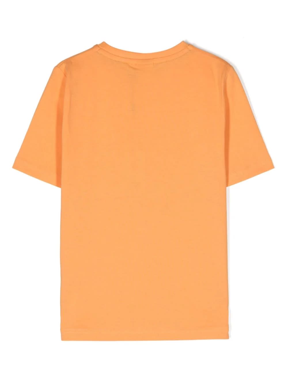 Shop Hugo Boss T-shirt Con Logo In Orange