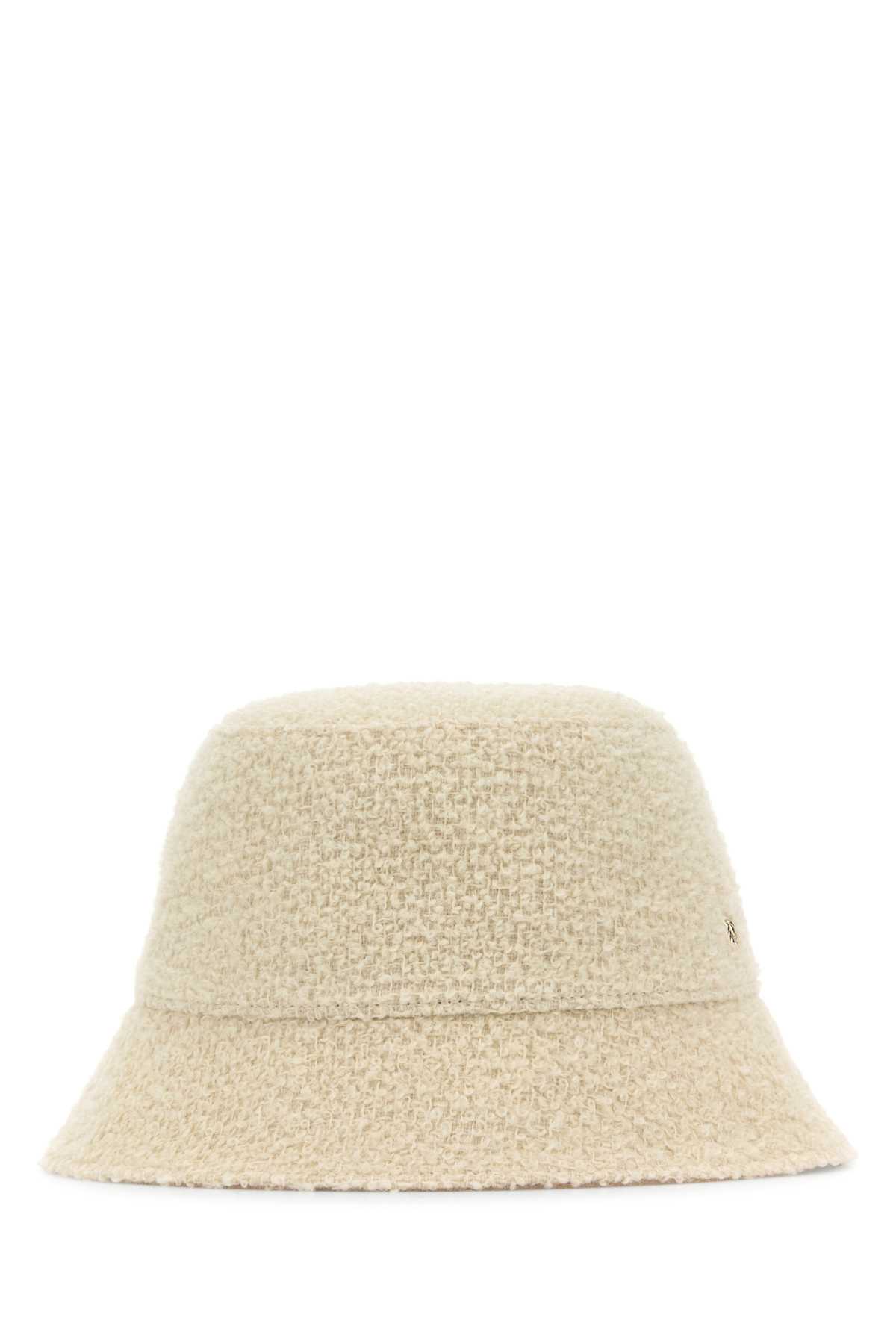 Ivory Teddy Fabric Mackenzie Bucket Hat