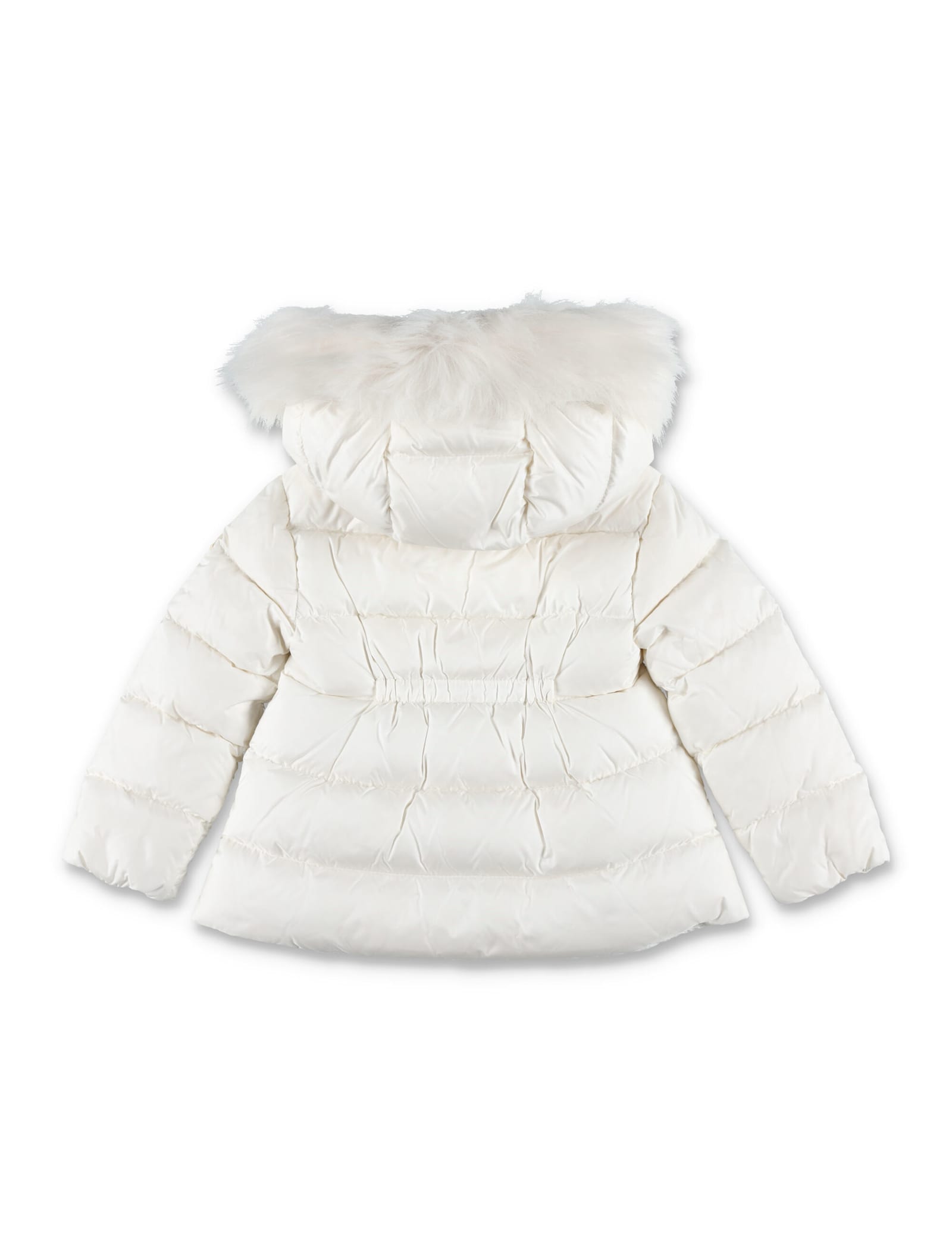 Moncler Kid - Obie Hooded Down Jacket In White