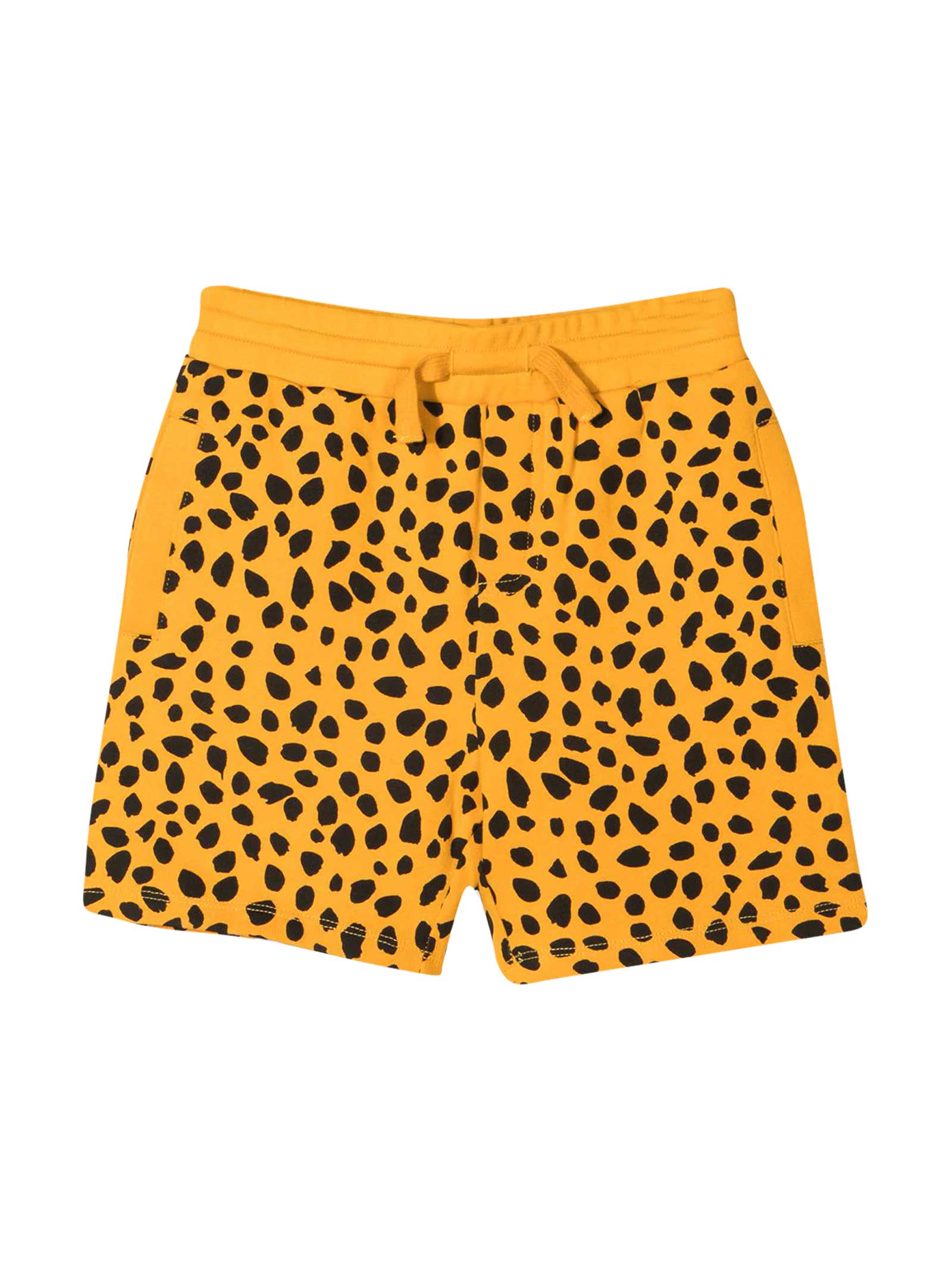 Shop Stella Mccartney Bermuda Shorts In Giallo