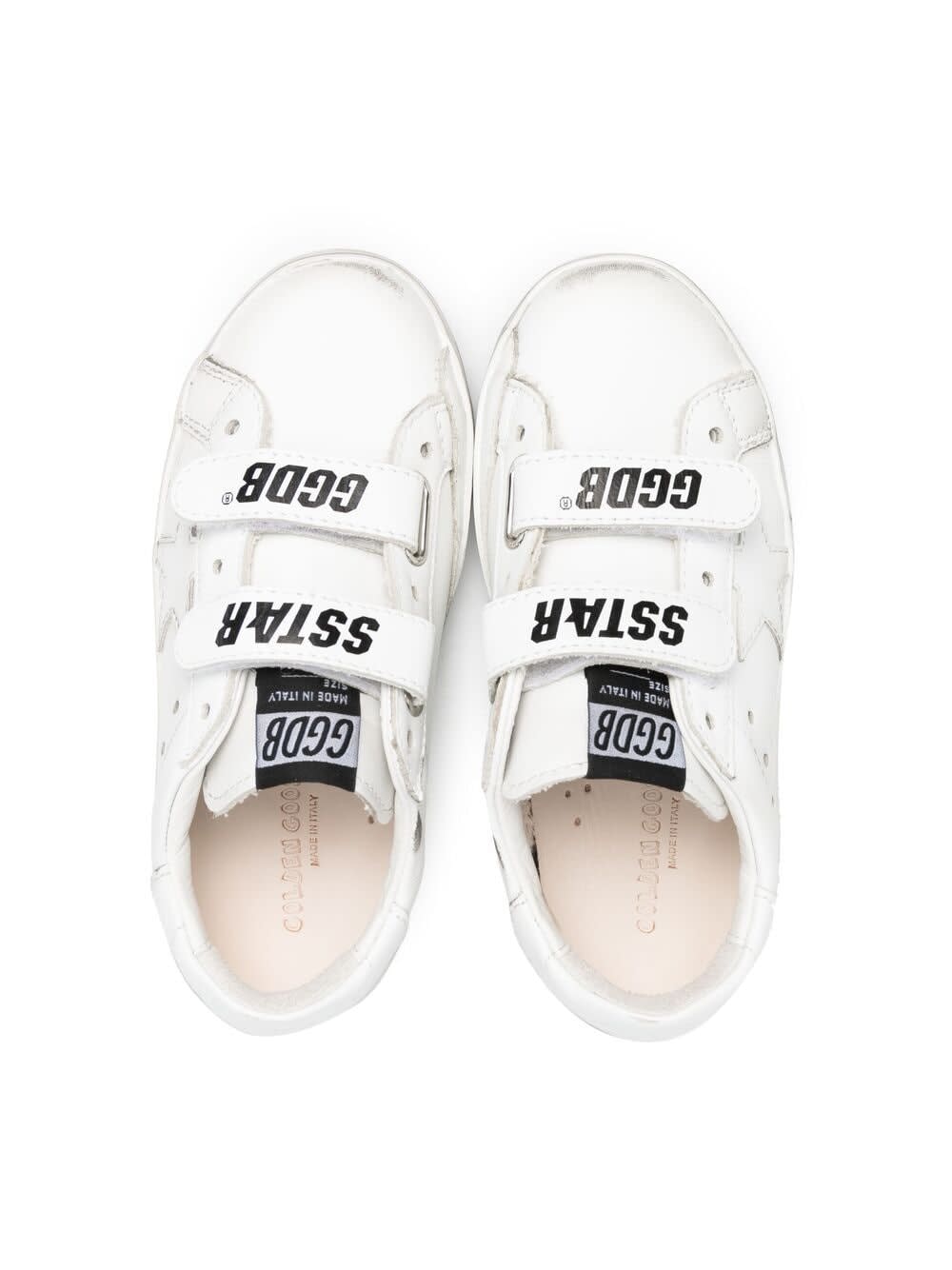 GOLDEN GOOSE WHITE SHOES UNISEX 