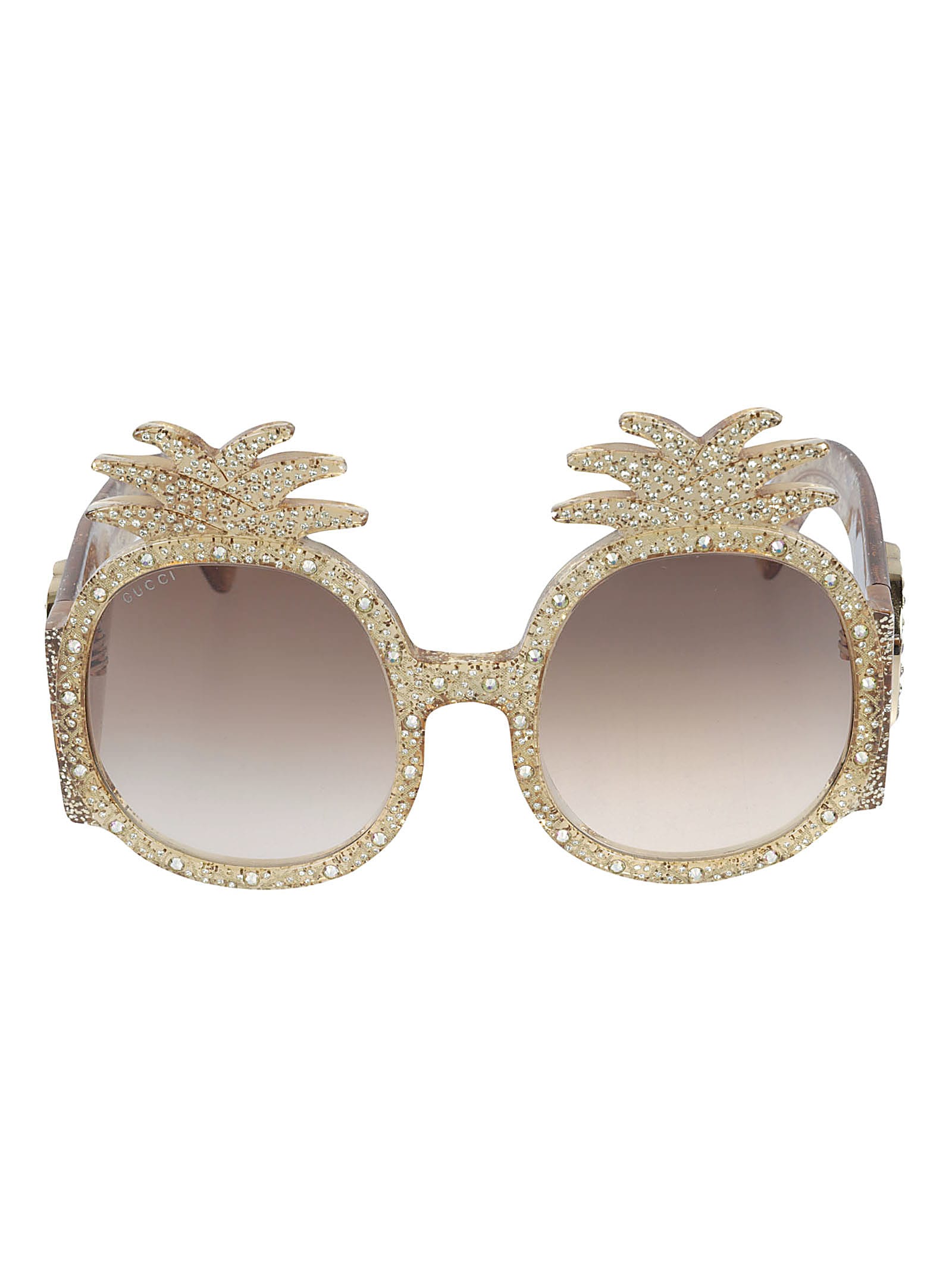 Gucci Embellished Frame Sunglasses
