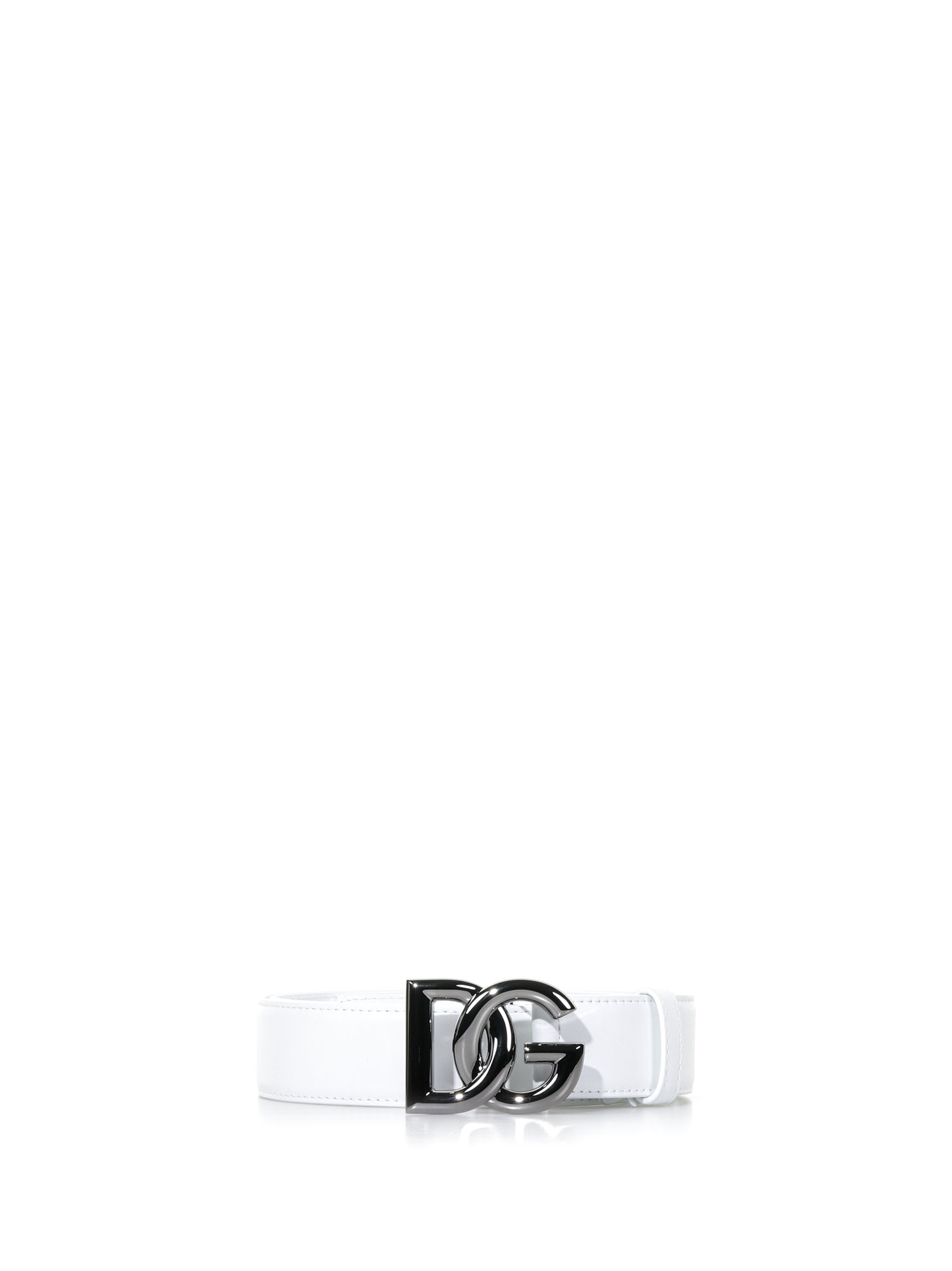 Dolce & Gabbana Belt With Logo Buckle