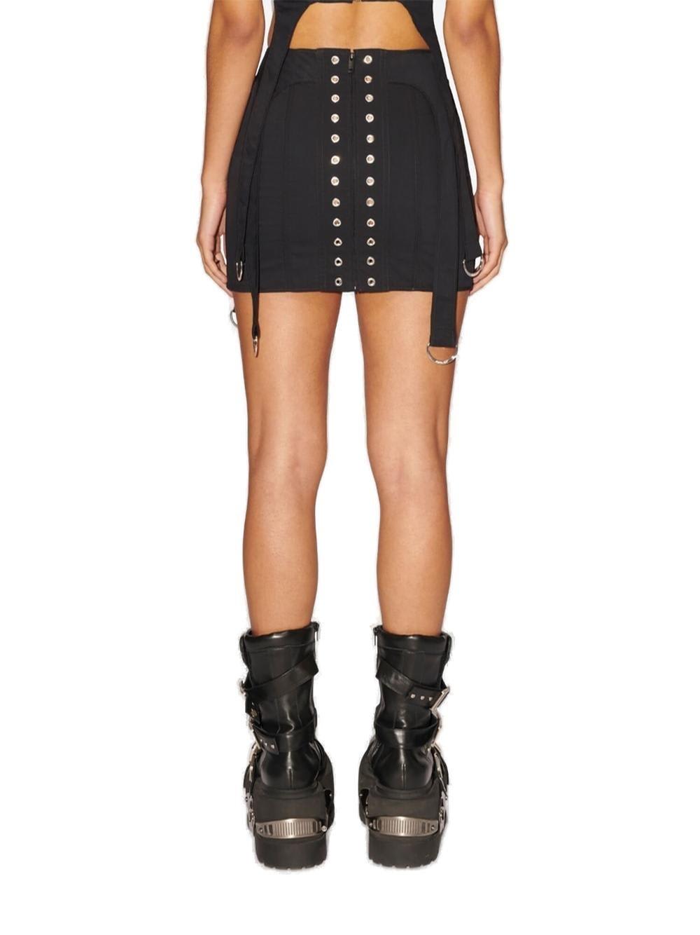 Shop Ambush Corset Mini Skirt In Black