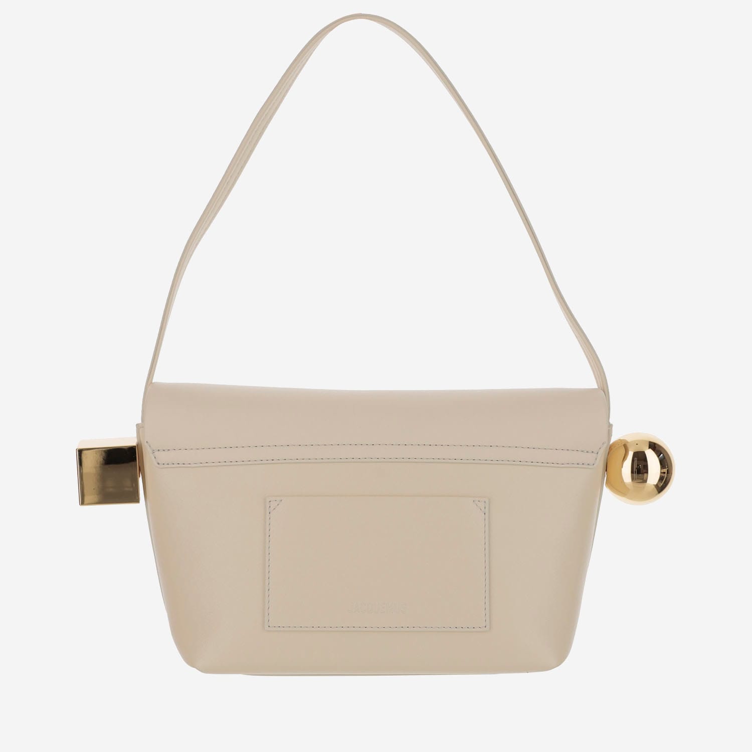 Shop Jacquemus Le Rond Carré Bag In Neutrals