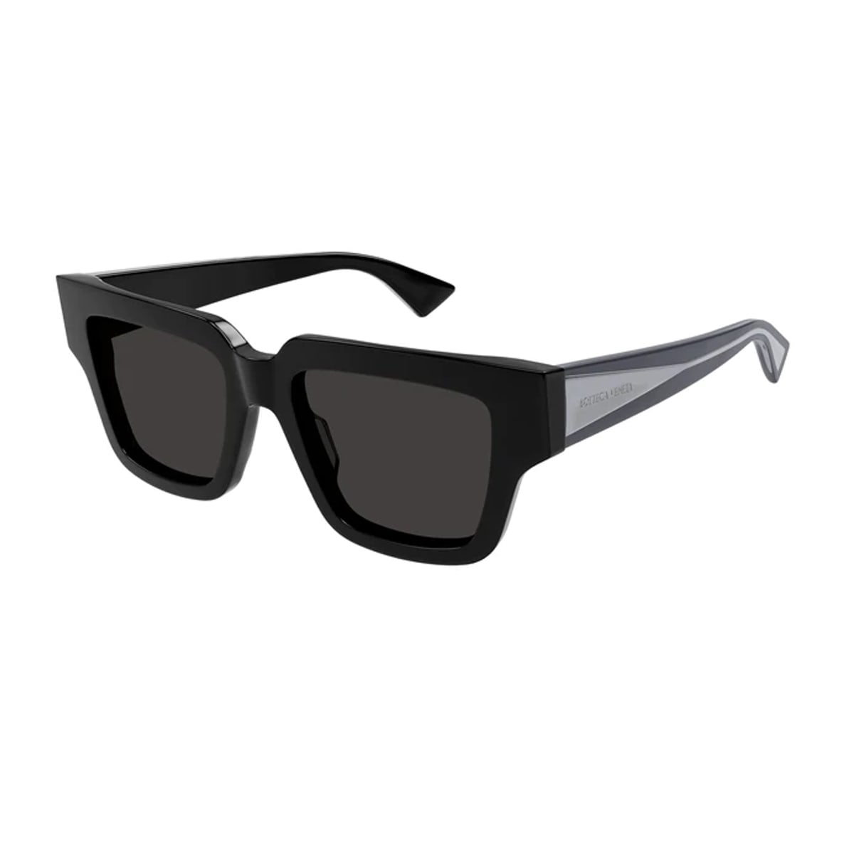 Shop Bottega Veneta Bv1276s Tri-fold-line New Classic 001 Sunglasses In Nero