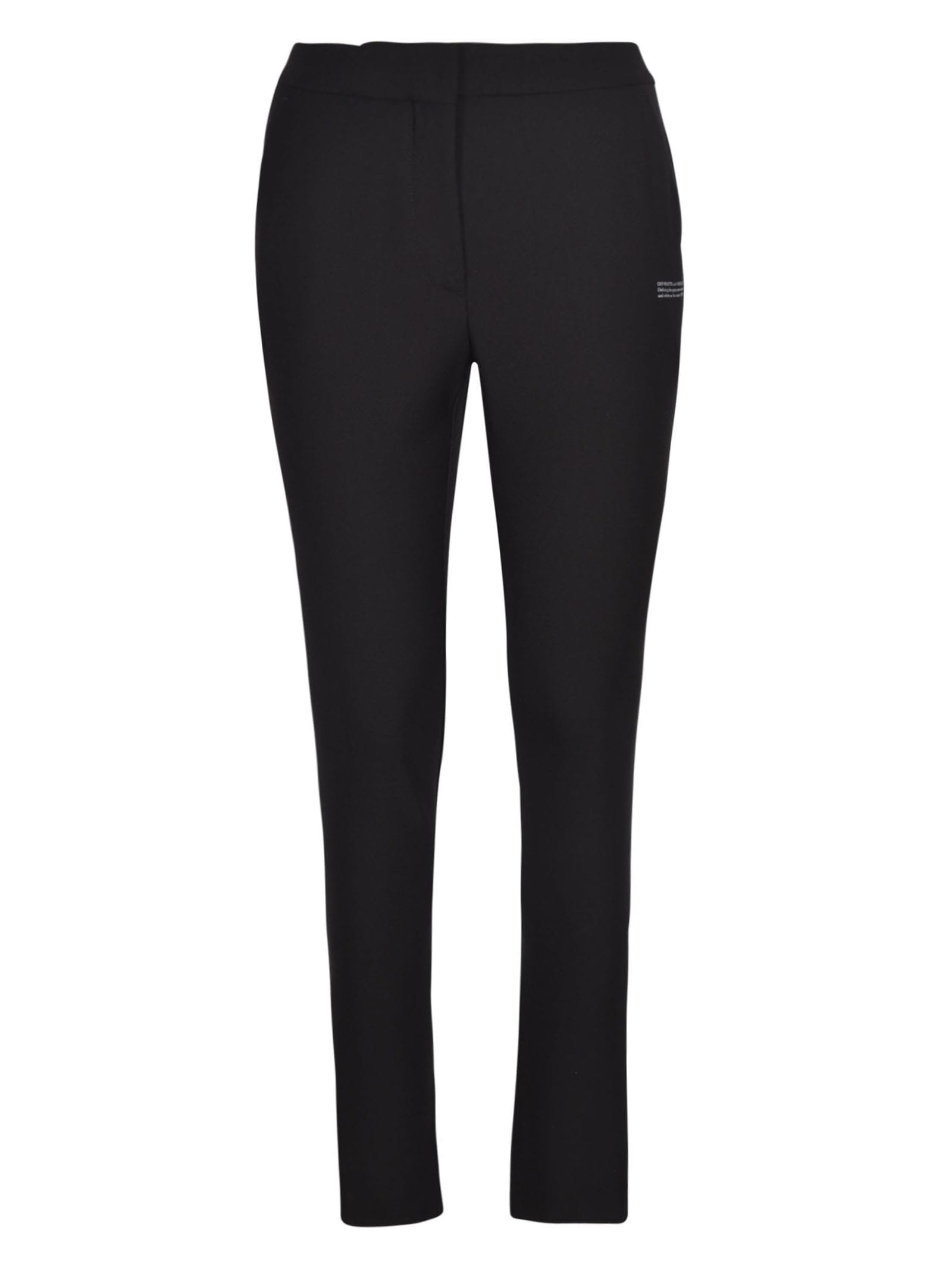 OFF-WHITE TAILORED TROUSERS,OWCA112R21FAB001 1000