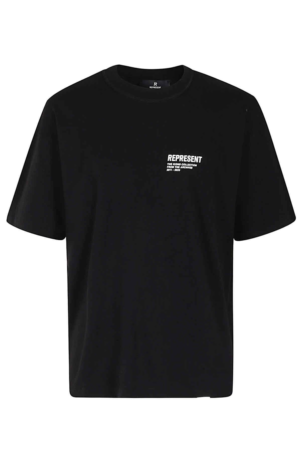 Shop Represent Monochrome Icons T Shirt In Black