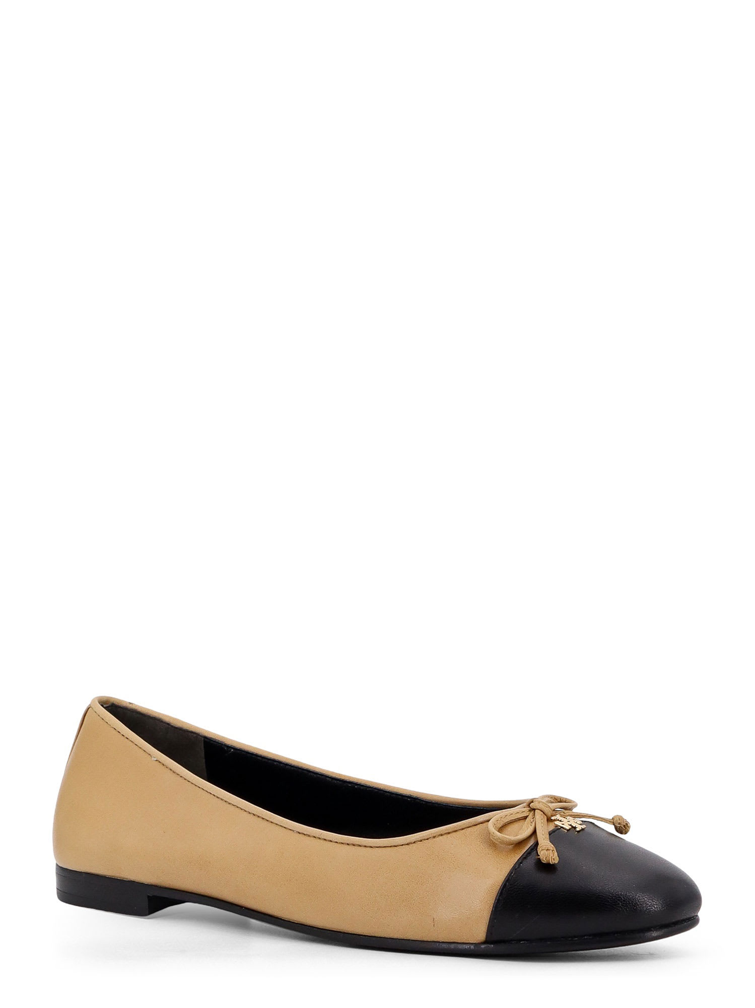 Shop Tory Burch Ballerinas In Beige