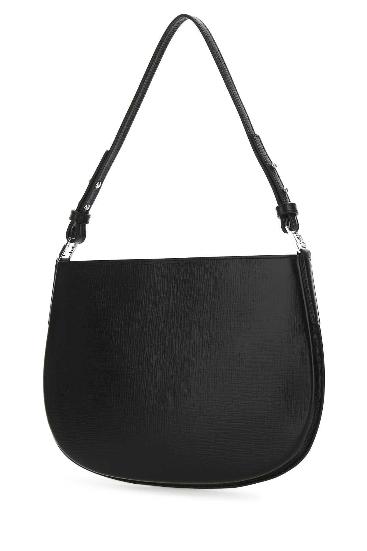 Shop By Far Black Leather Issa Handbag