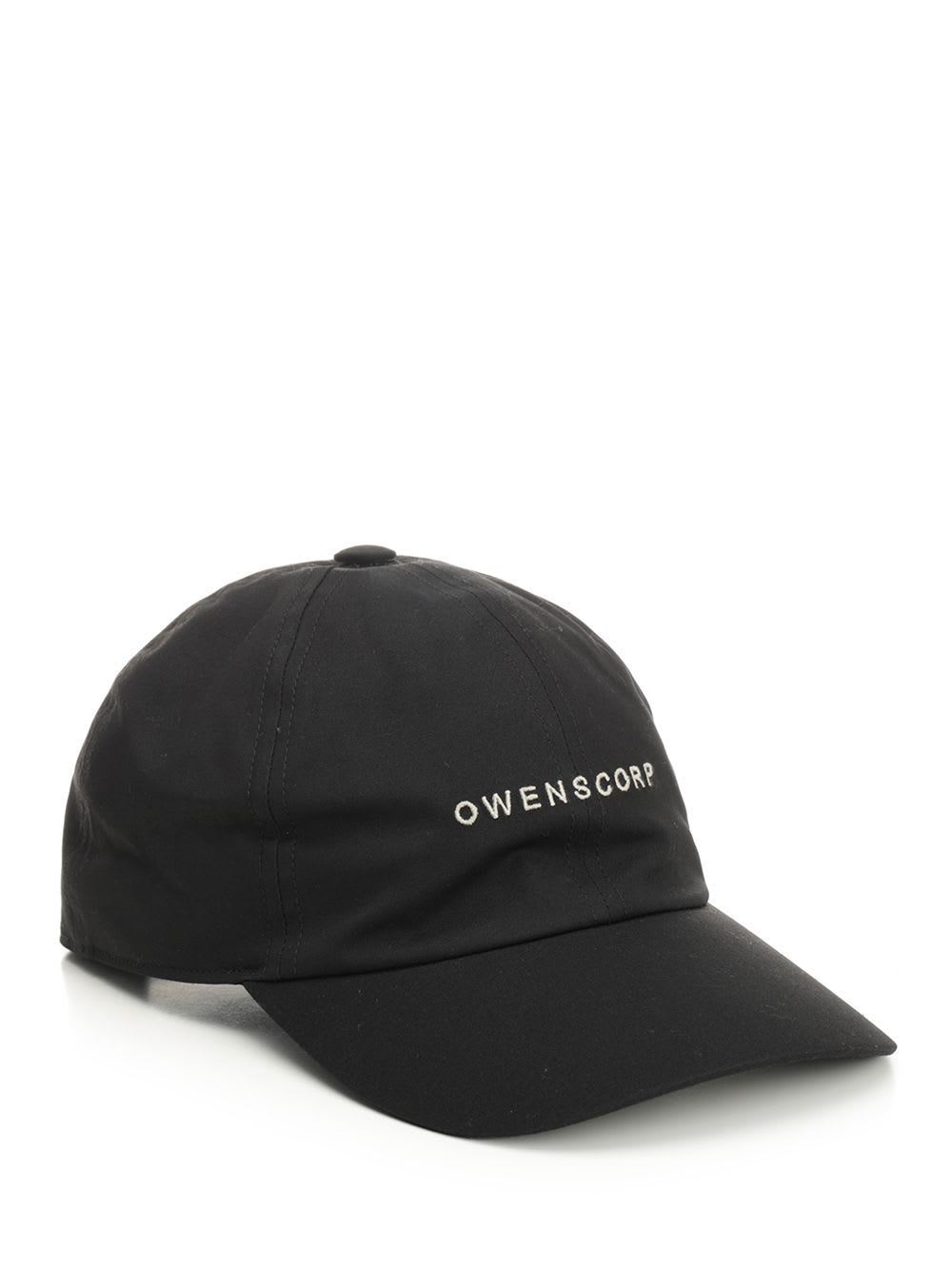 Rick Owens Baseball Cap In Black