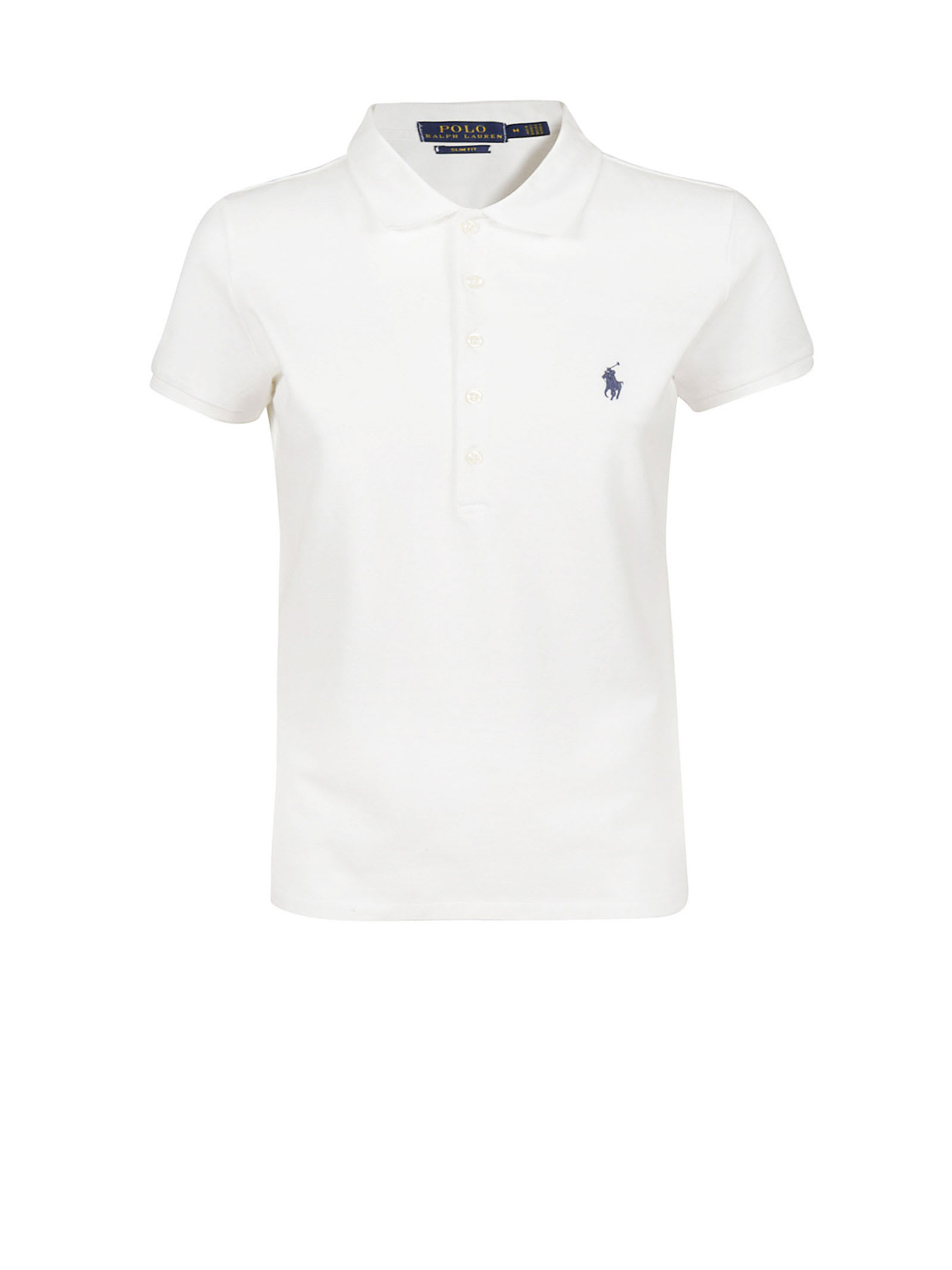 Polo Ralph Lauren Polo Shirt In White Cotton