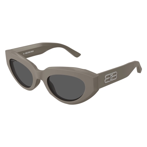 Shop Balenciaga Bb0236s Sunglasses In Brown Brown Grey