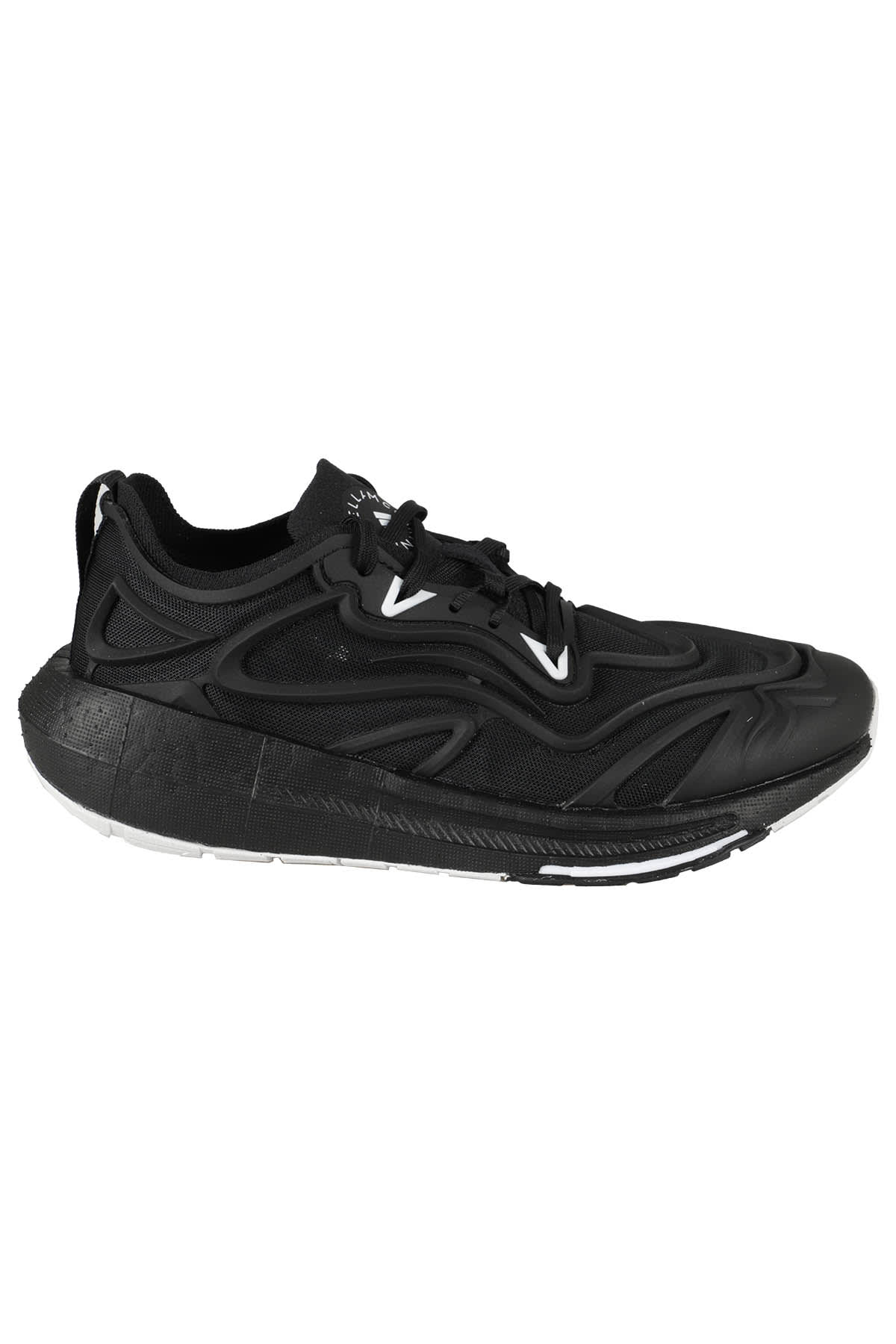 Shop Adidas By Stella Mccartney Asmc Ultraboost Speed In Black White