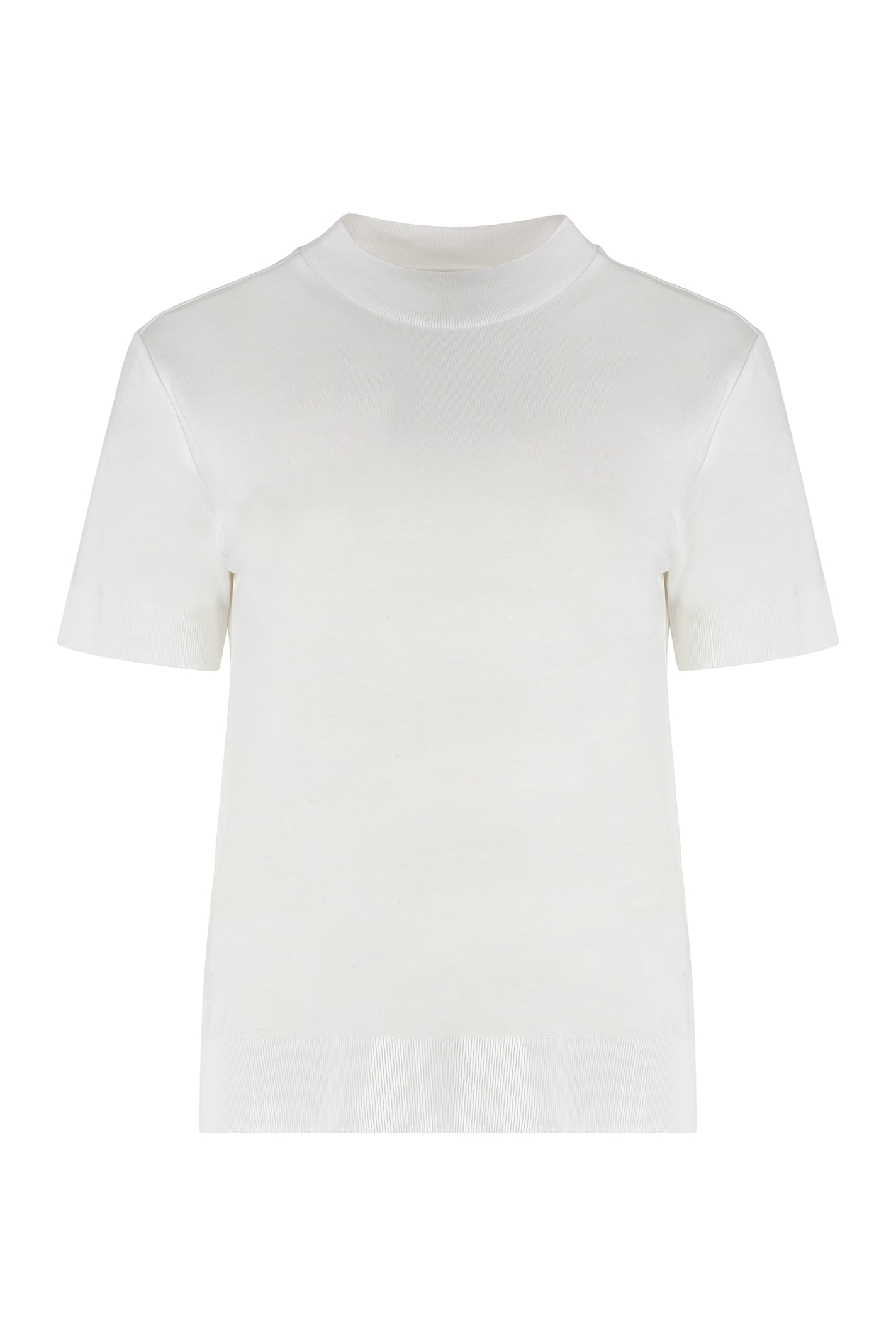 Calvin Klein Cotton Blend T-shirt In White