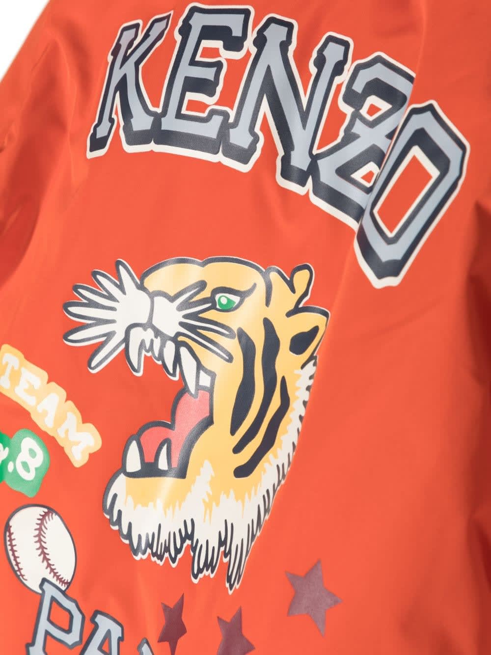 Shop Kenzo Keno Club D2 Puffer Jacket In A Peach