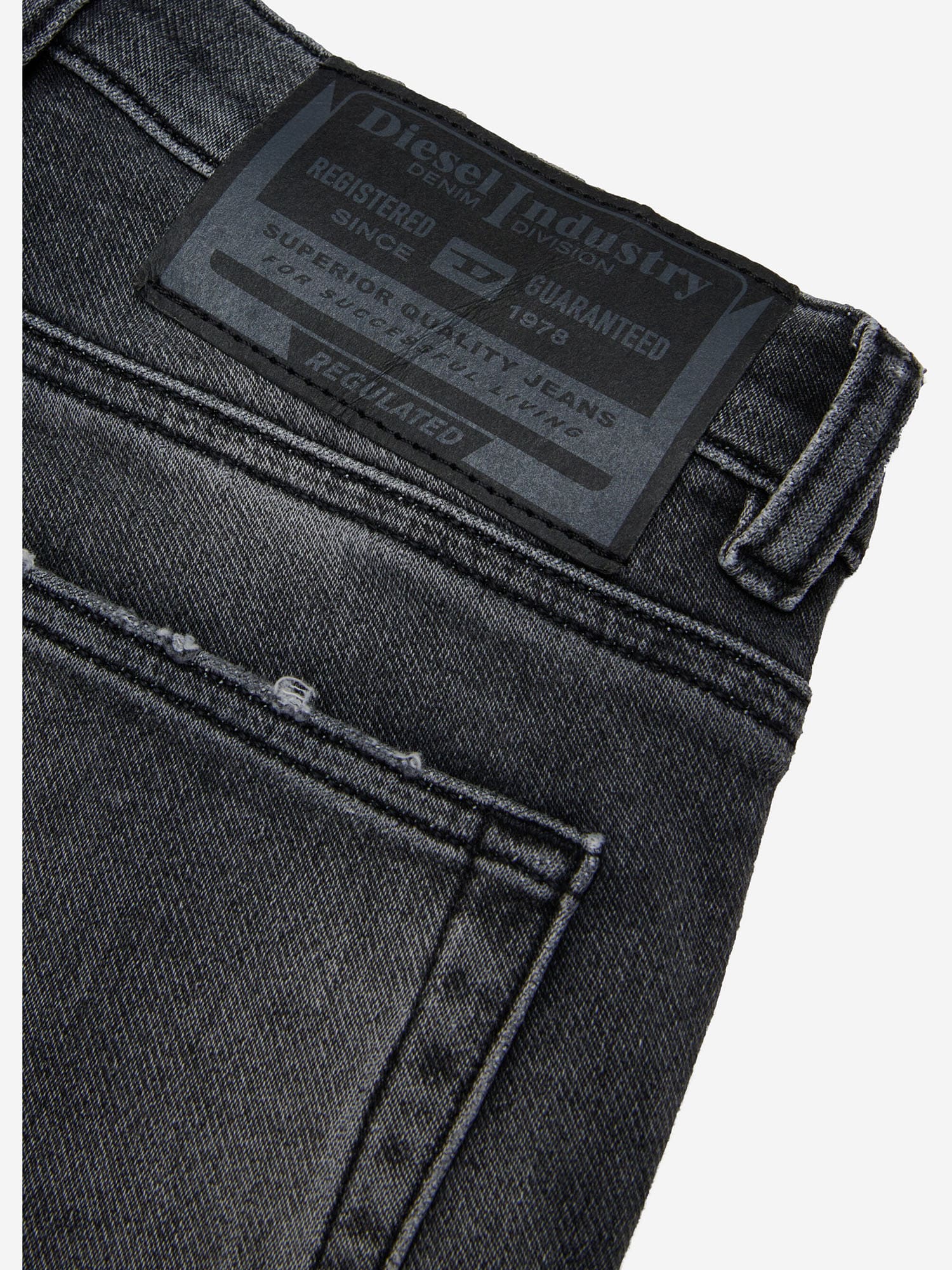 Diesel D-lucas-j Jeans In Black