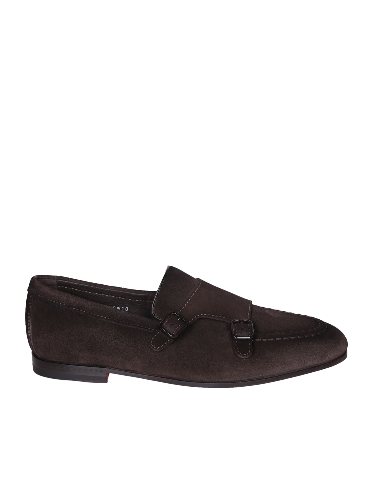 Brown Suede Loafer Monkstrap Dong Tdm