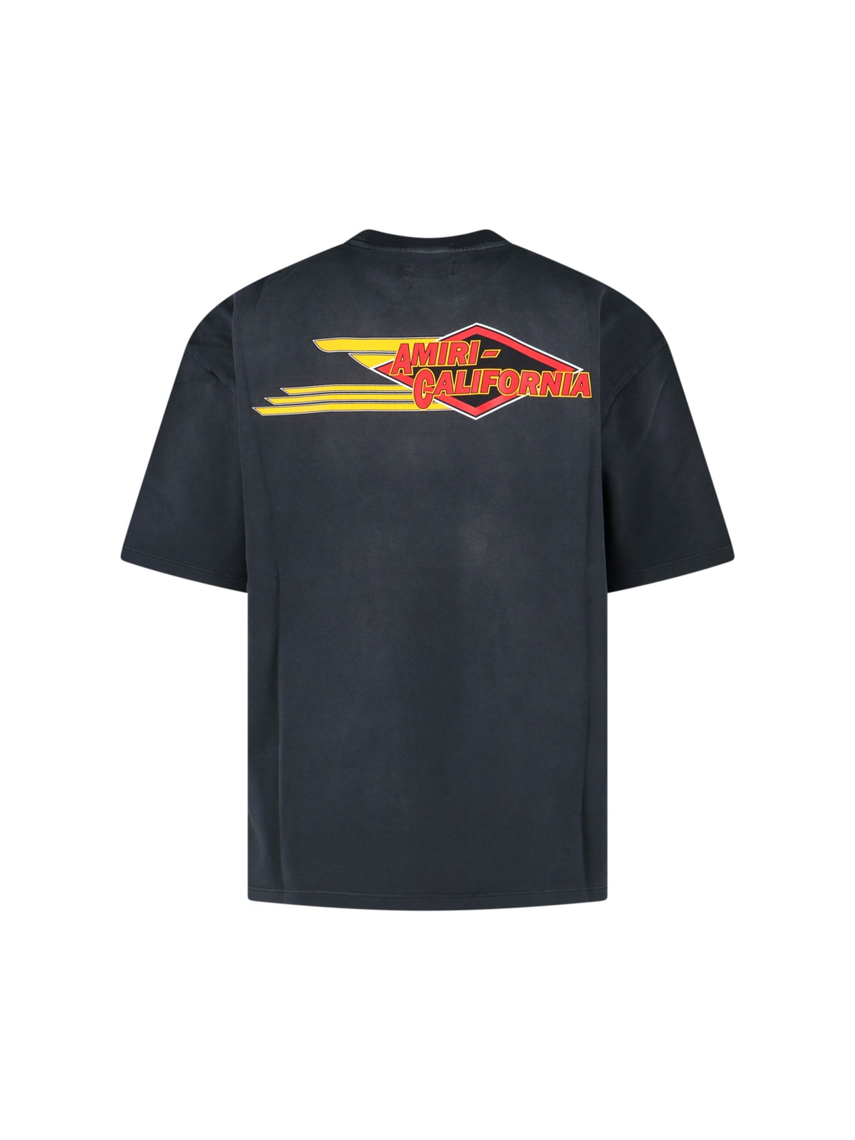Amiri Mens Black Eagle Graphic-print Cotton-jersey T-shirt