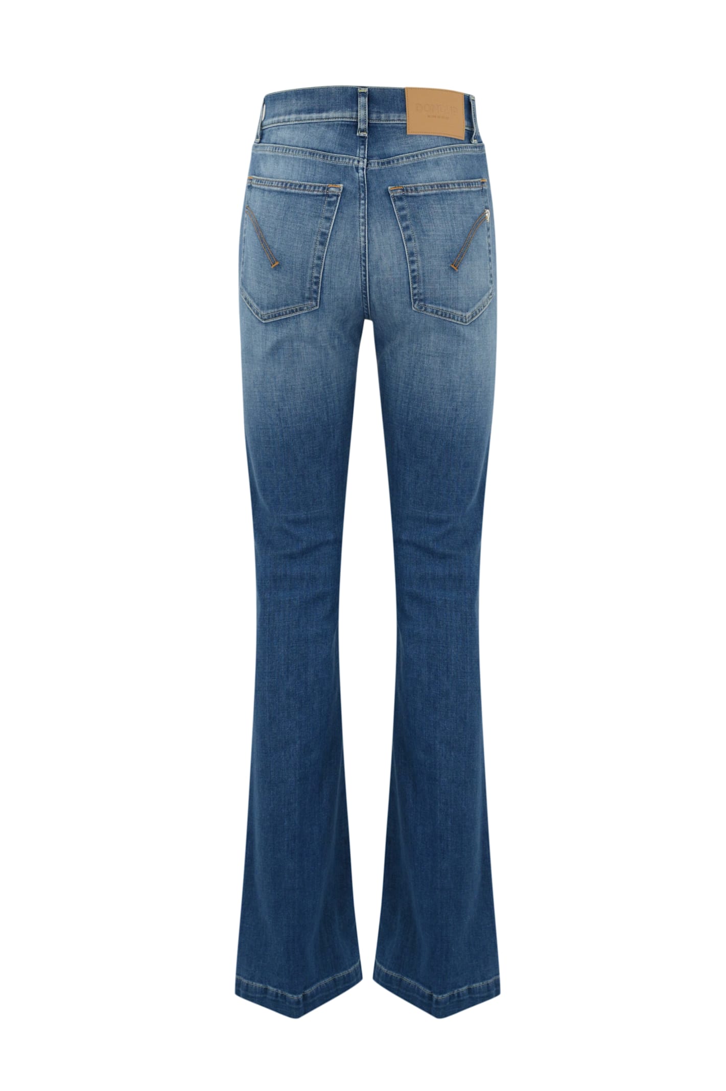 Dondup Olivia Bootcut Jeans In Stretch Denim In Denim