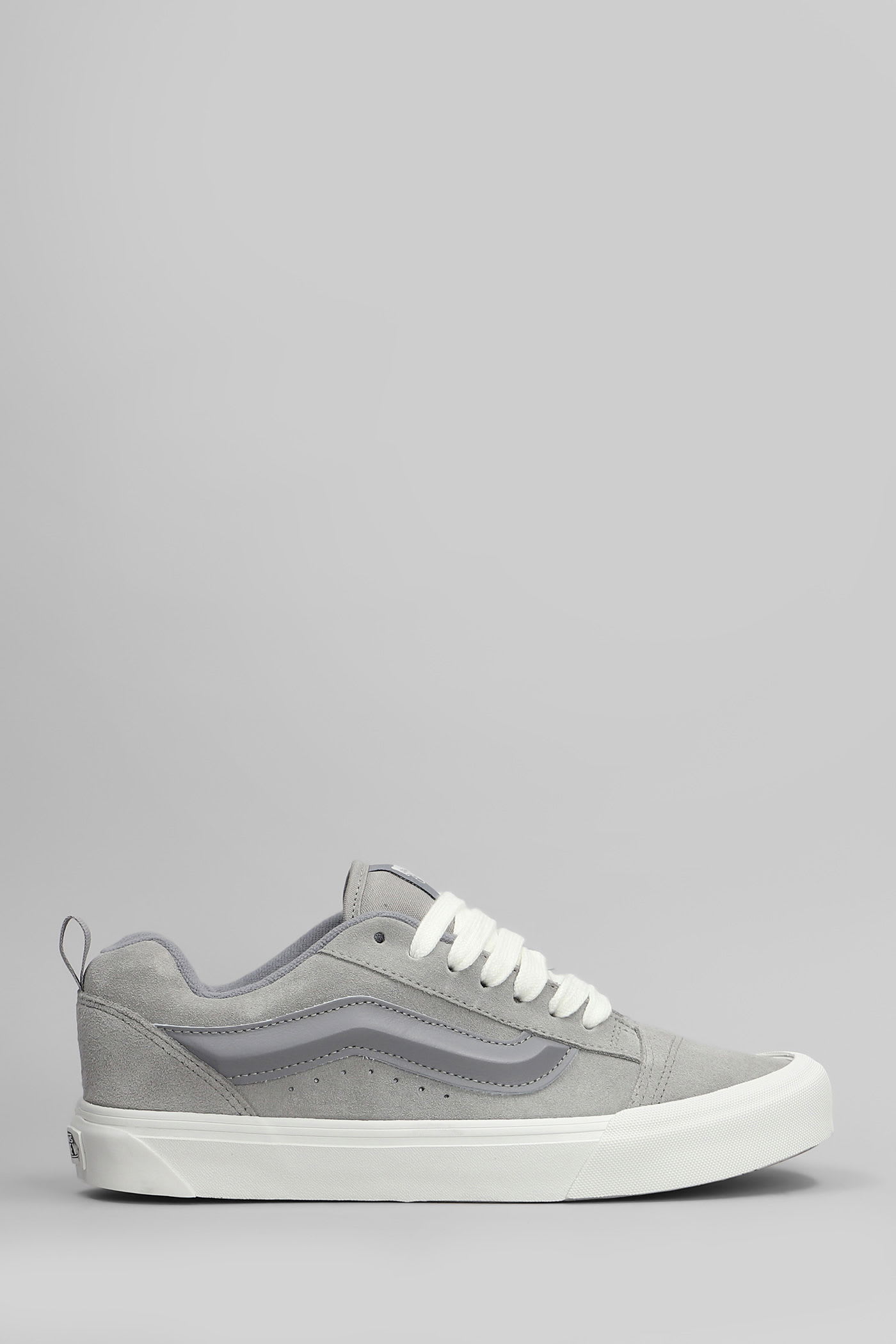Vans Knu Skool Sneakers In Grey Suede In Gray