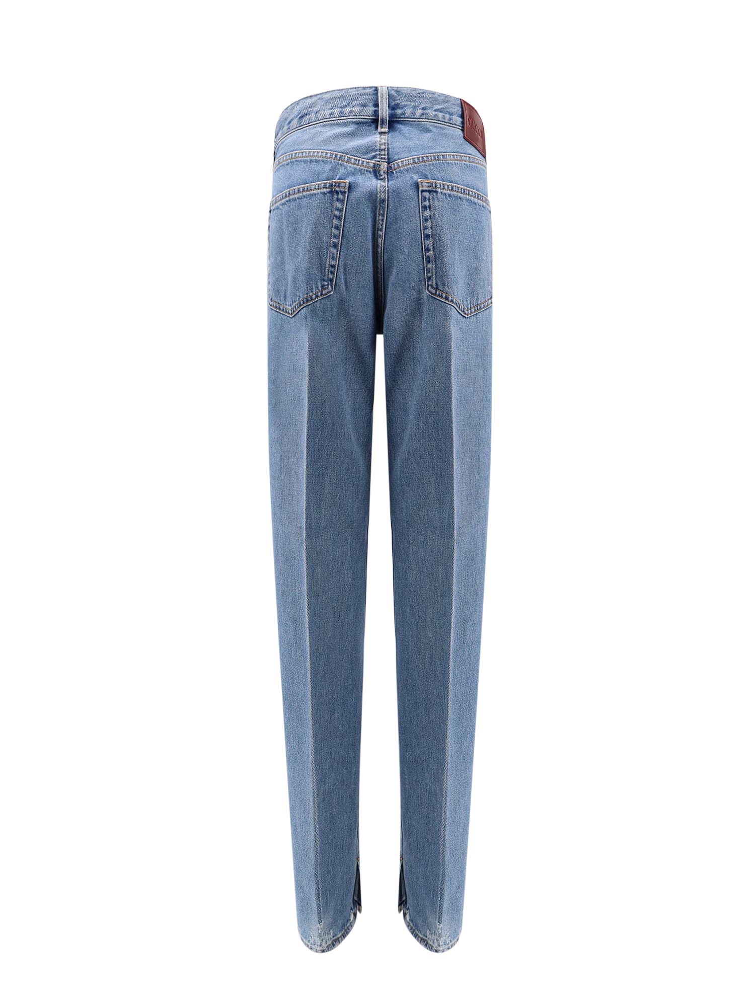 Shop Gucci Jeans In Blue