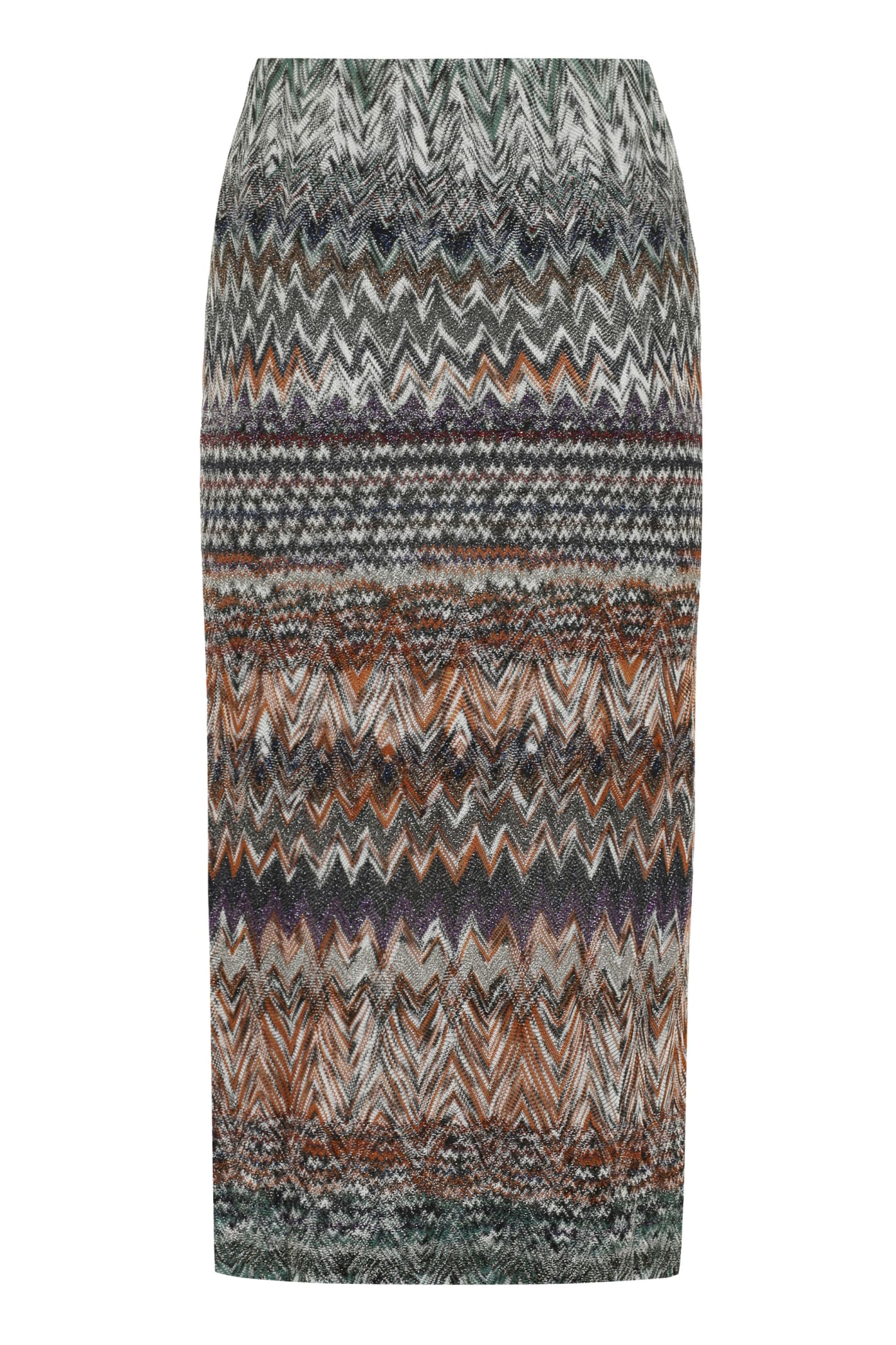 Missoni Chevron Motif Knitted Skirt