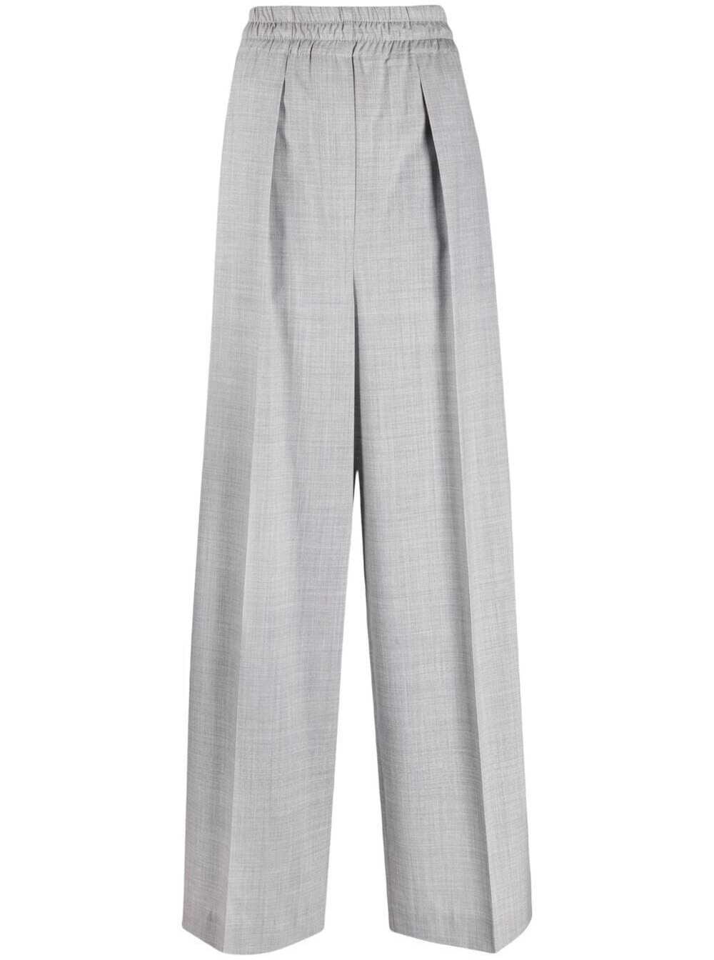 Brunello Cucinelli High Waist Oversized Trousers