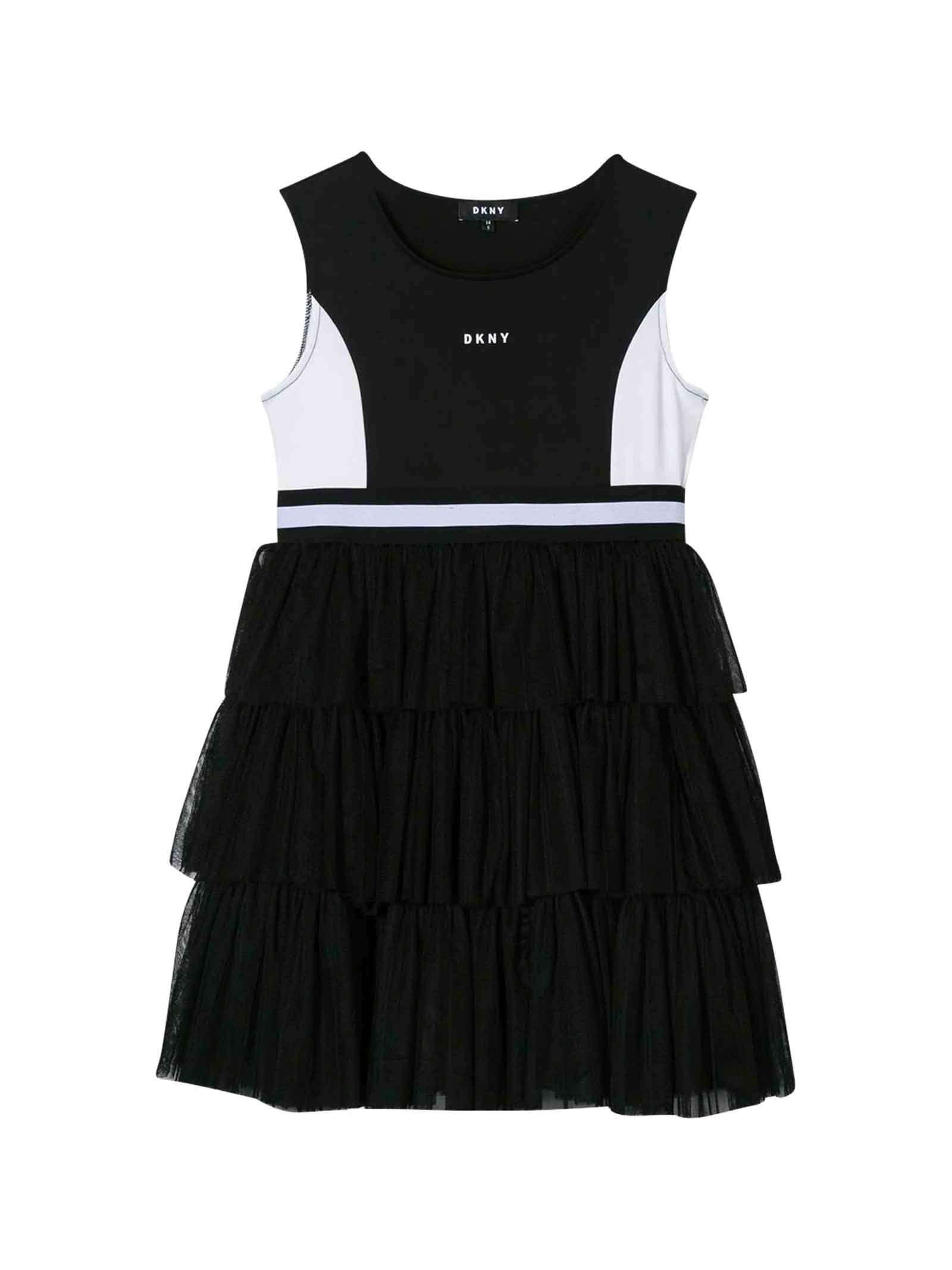 dkny black dresses