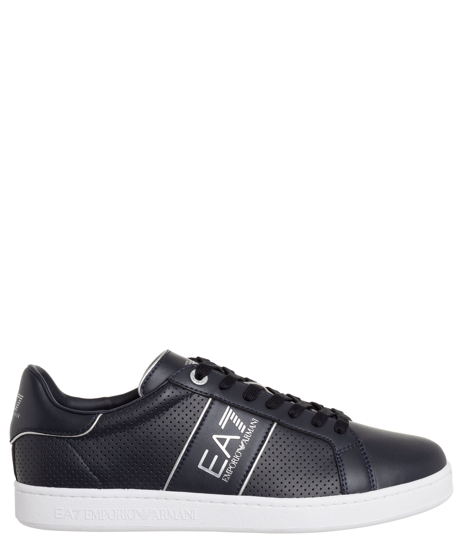 EA7 Classic Performance Leather Sneakers